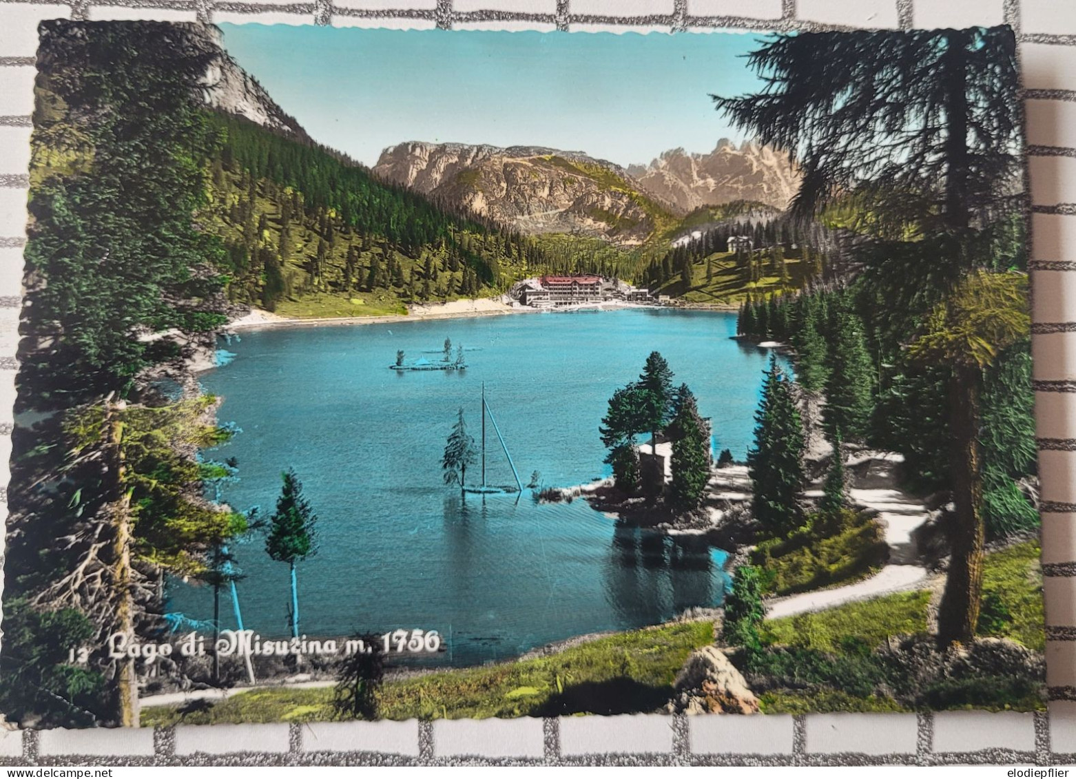 Lago Di Misurina M. 1956 - Otros & Sin Clasificación