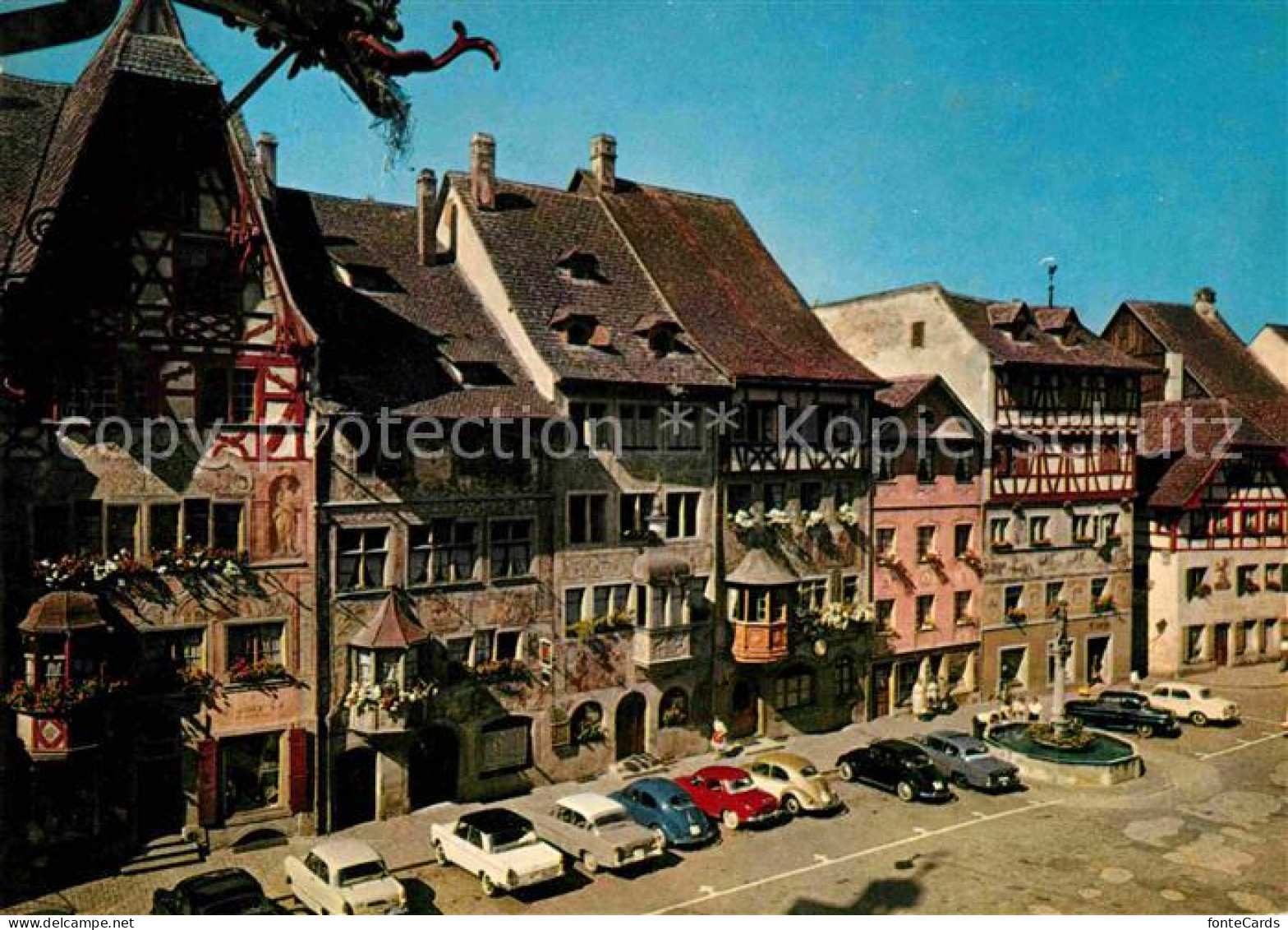 12636171 Stein Rhein Haeuserfront Am Rathausplatz Stein Rhein - Andere & Zonder Classificatie