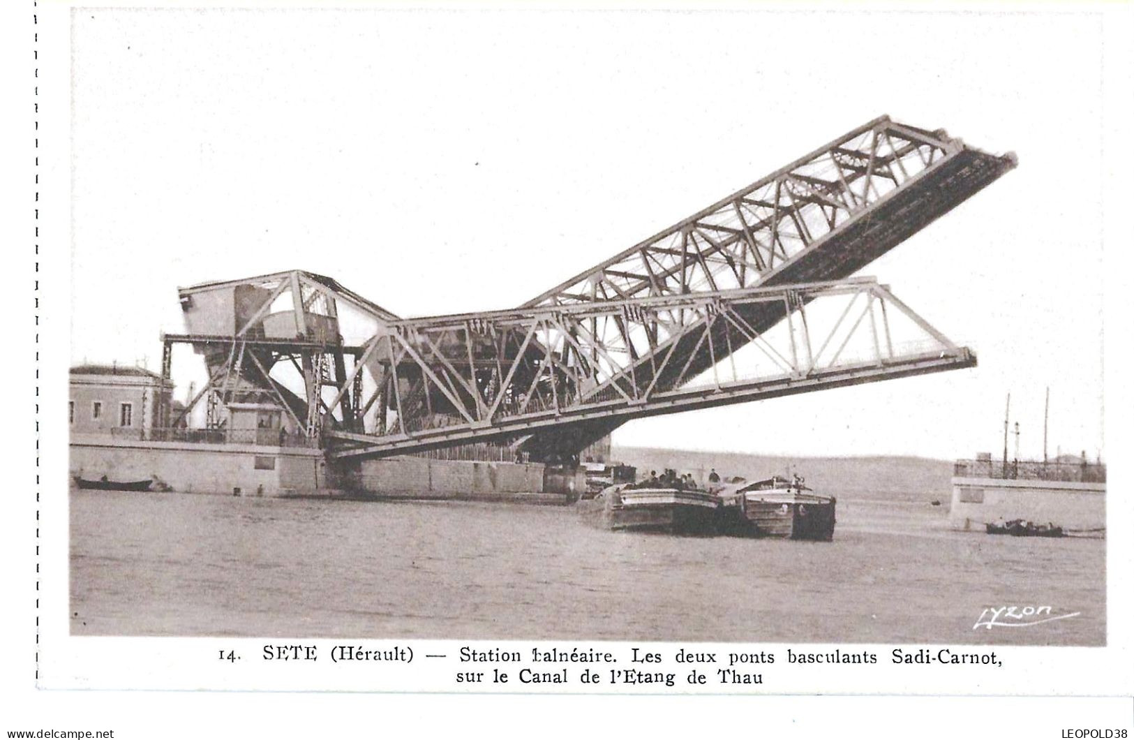 SETE Les Deux Ponts Basculants - Sete (Cette)