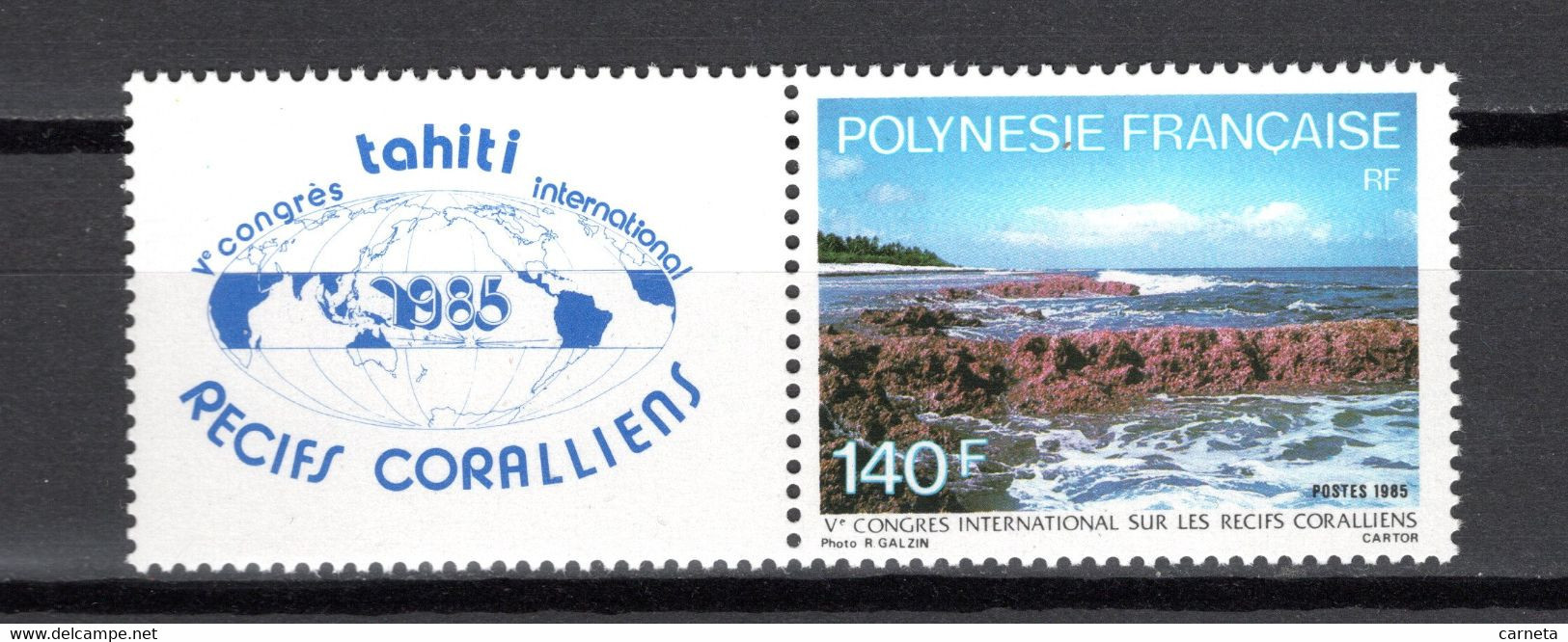 POLYNESIE  N°  236   NEUF SANS CHARNIERE COTE  4.10€     CORAUX - Neufs