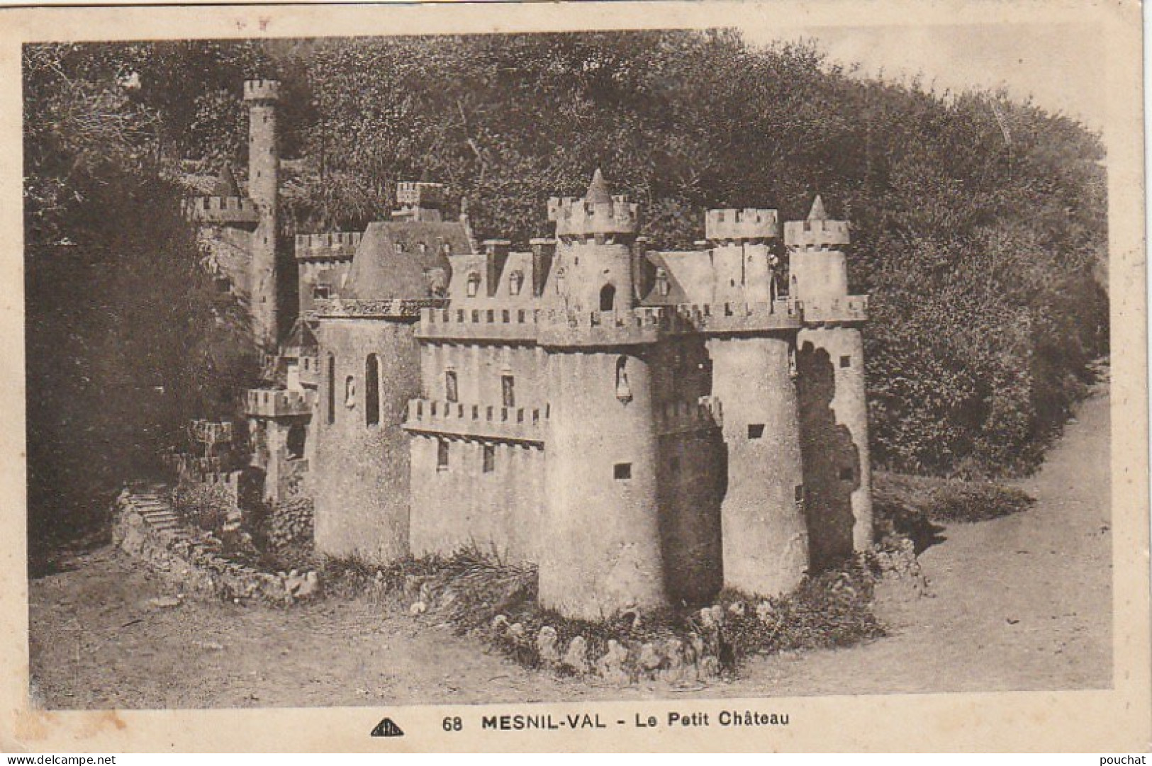 JA 11- (76) MESNIL VAL - LE PETIT CHATEAU -  2 SCANS  - Mesnil-Val