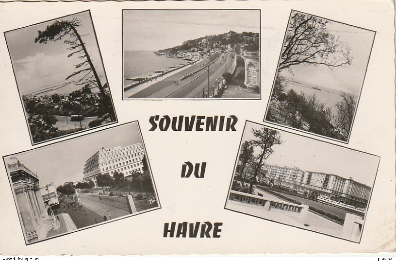 JA 11- (76) SOUVENIR DU HAVRE - CARTE MULTIVUES -  2 SCANS  - Souvenir De...