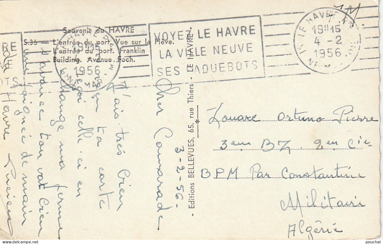 JA 11- (76) SOUVENIR DU HAVRE - CARTE MULTIVUES -  2 SCANS  - Saluti Da.../ Gruss Aus...