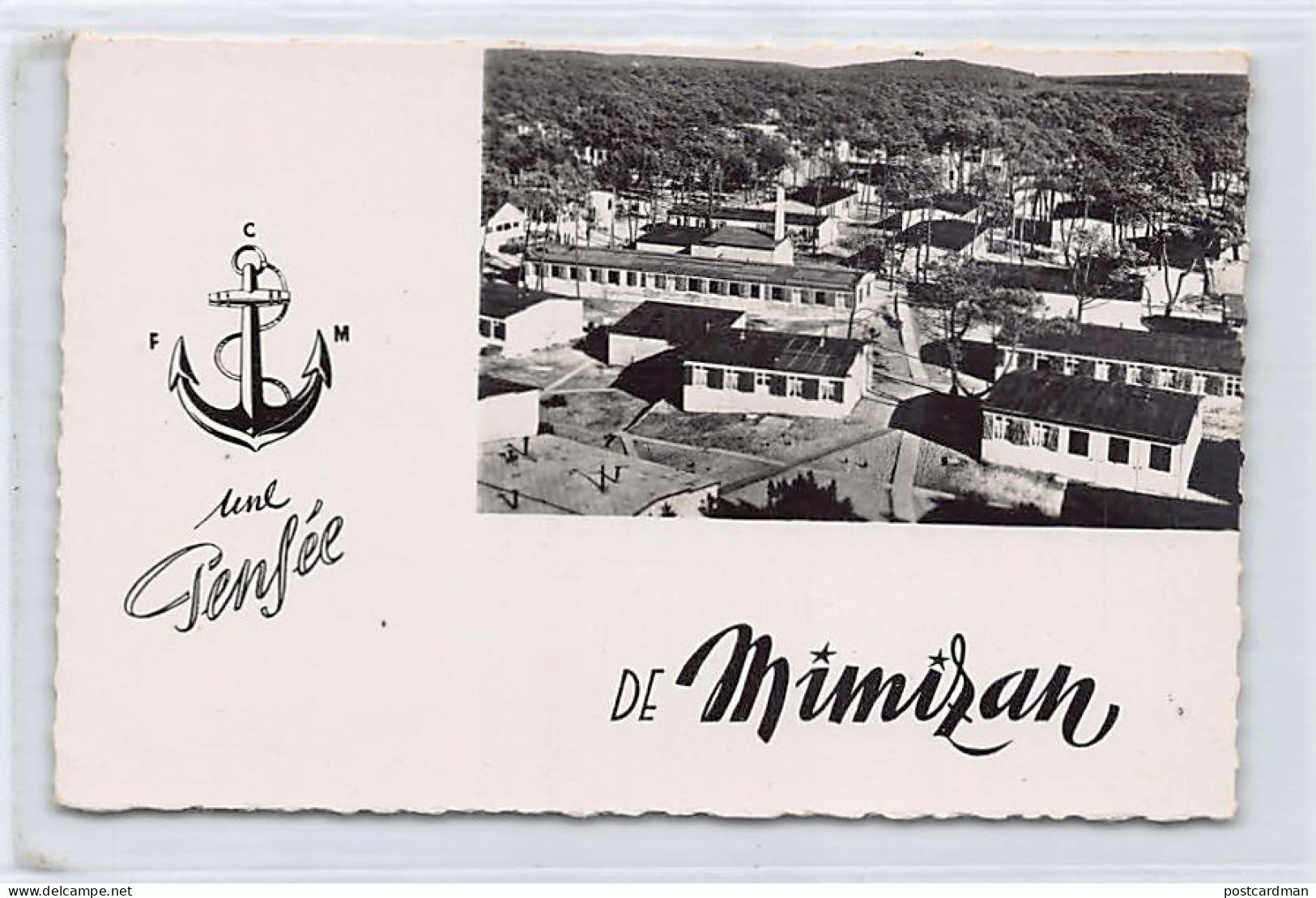 MIMIZAN (40) 1950 Vue Générale Photo G. Doumax - Mimizan