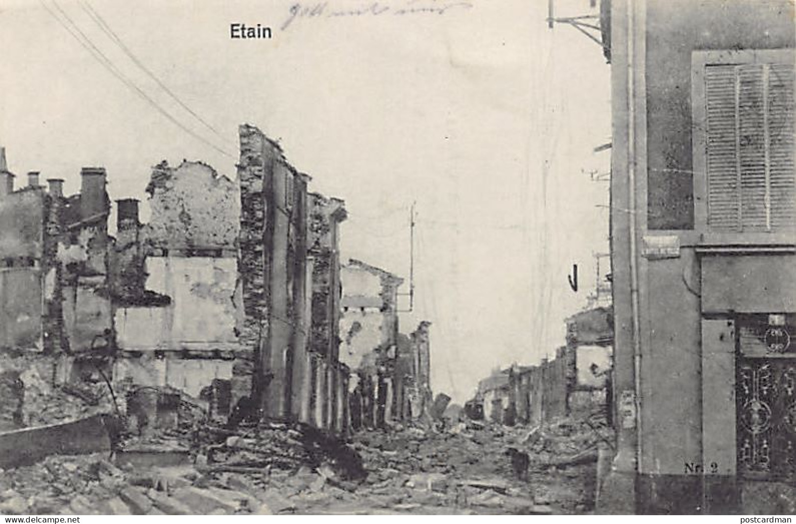 Etain En 1918 (55) - Ed. Ch. Hiller, Série Krieg 1914-15 - Etain