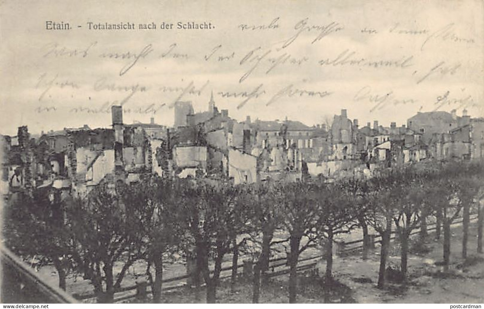 Etain (55) 1915 Vue Générale Après La Bataille. Totalansicht Nach Der Schlacht - Ed. P. Maas Metz - Etain