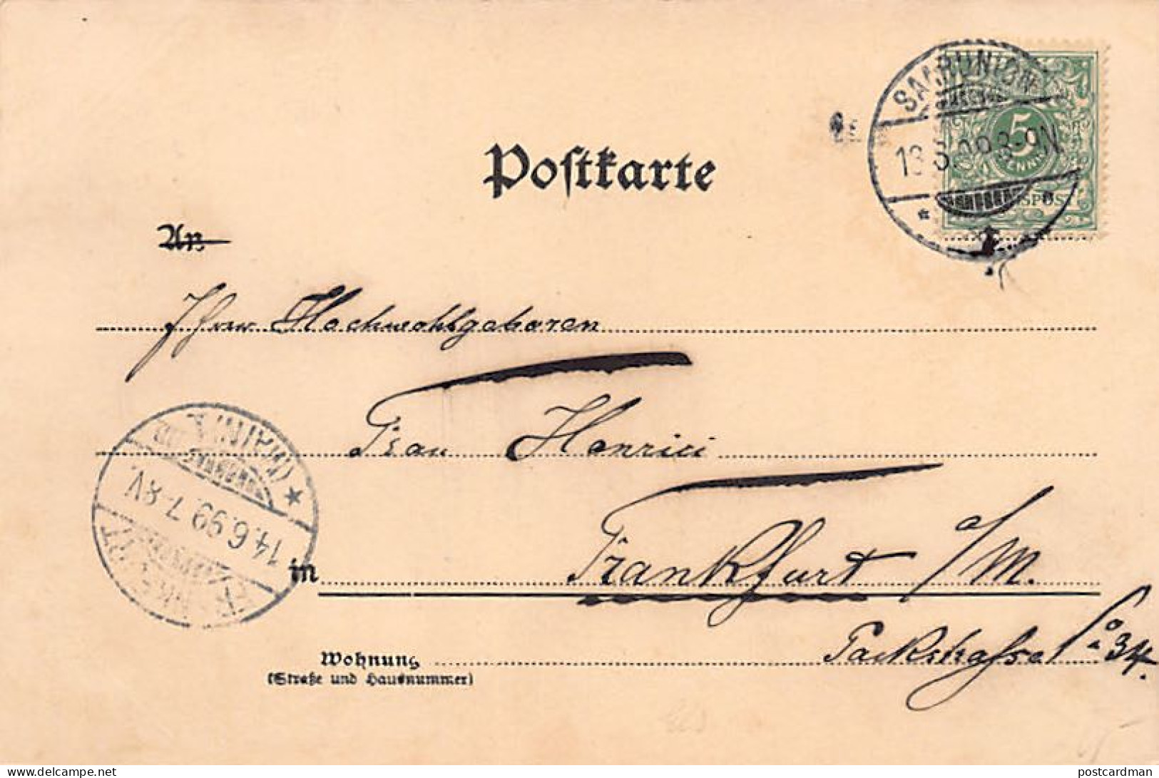 Colmar (68) 1899 Préfecture Bezirkspräsidium - Ed. F. Esswein. Photographe S. Schoy - Colmar