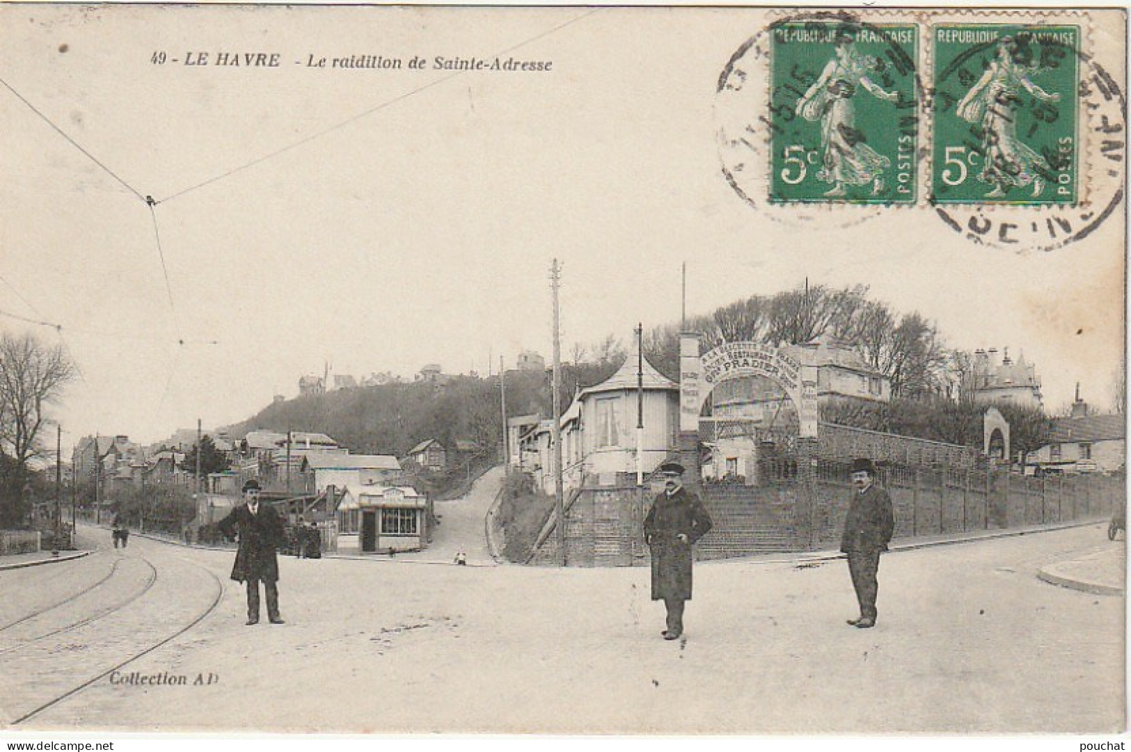 JA 11 -(76) LE HAVRE - LE RAIDILLON DE SAINTE ADRESSE -  RESTAURANT - 2 SCANS - Sainte Adresse