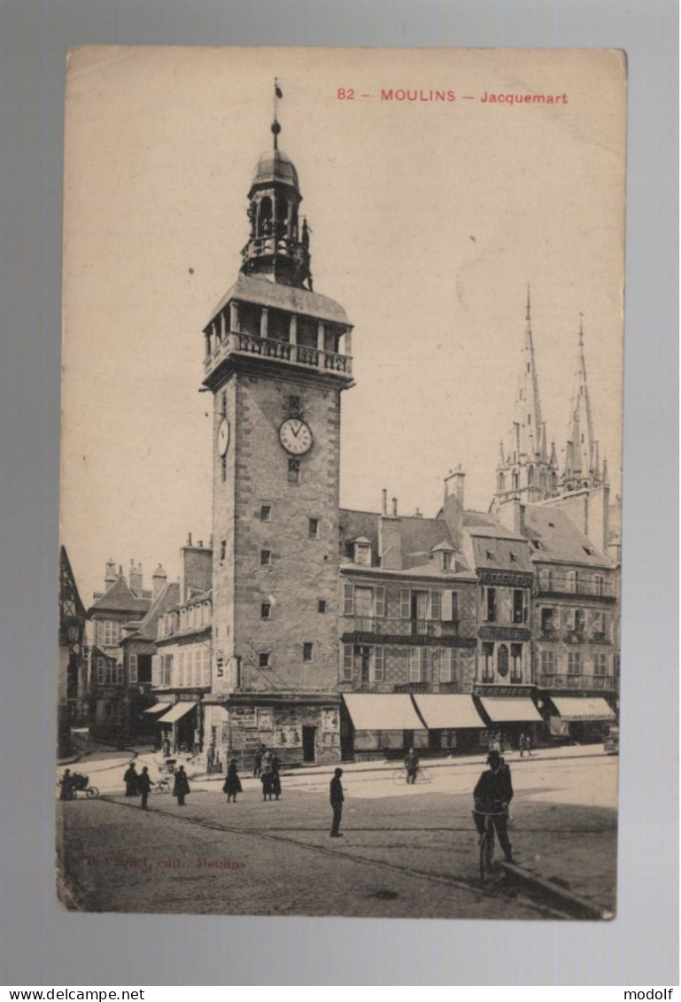 CPA - 03 - Moulins - Jacquemart - Animée - Non Circulée - Moulins