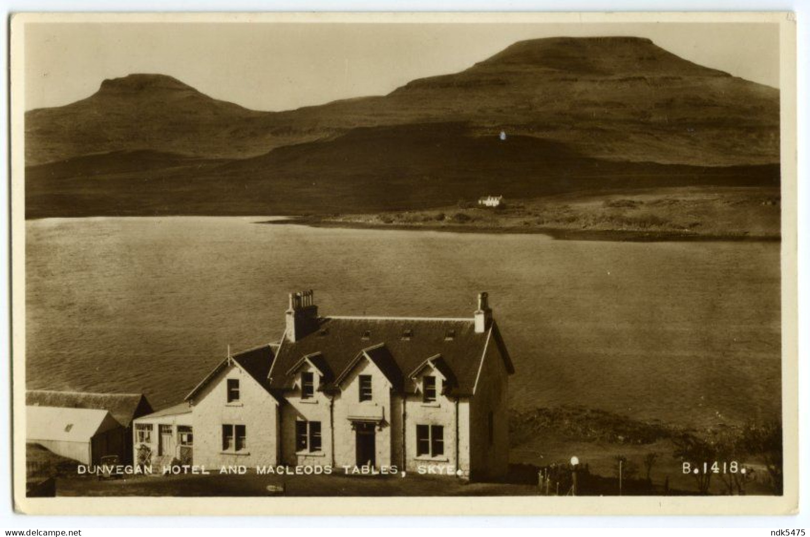 SKYE : DUNVEGAN HOTEL AND MACLEODS TABLES / WESTCLIFF ON SEA, EASTWOOD BOULVARD, (CARRIE) - Inverness-shire