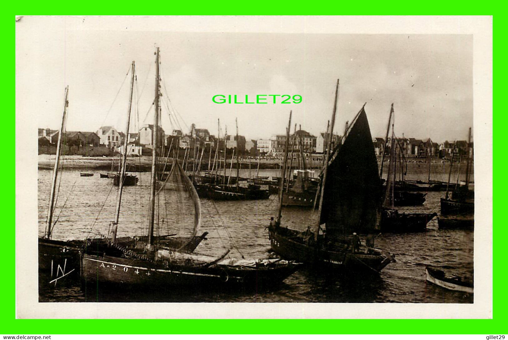 SHIP, BATEAUX - VOILIERS AU PORT-MARIA, QUIBERON (56) - LAURENT NEL - - Voiliers