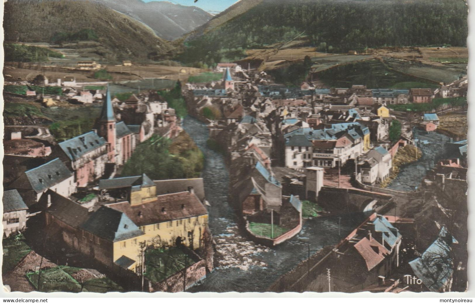 Hautes  Pyrénées : ARREAU :vue - Sonstige & Ohne Zuordnung