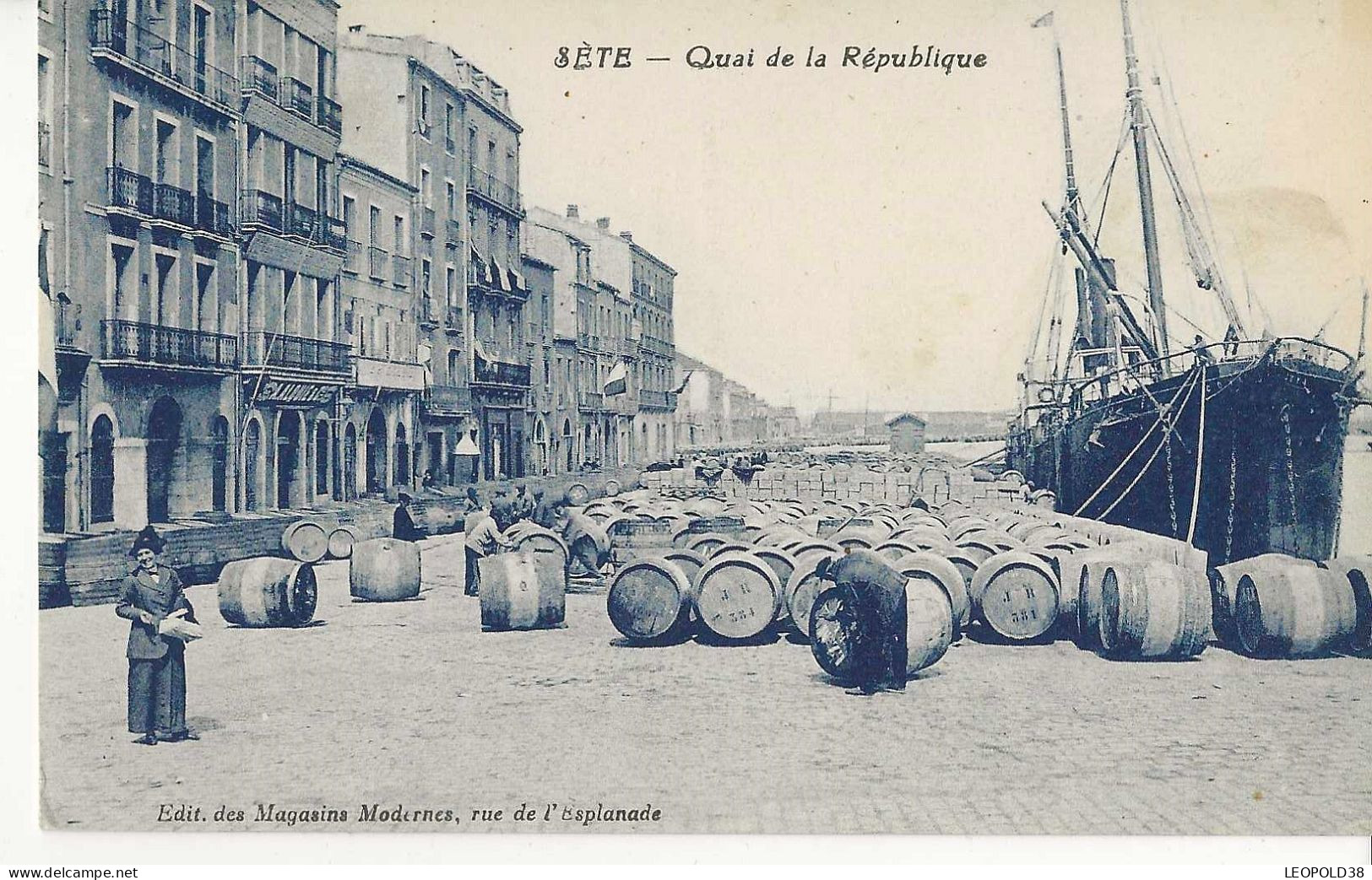 SETE Quai De La République - Sete (Cette)