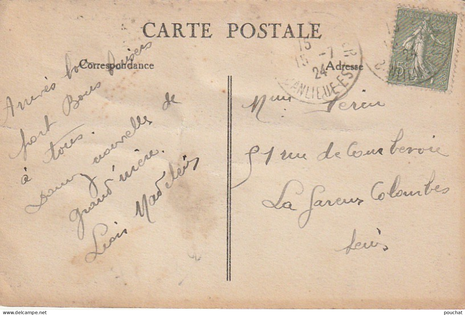 JA 14 -(77) LA CHAPELLE VERONGE - RUE DE LA MAIRIE - GROUPE D' ENFANTS - 2 SCANS  - Other & Unclassified