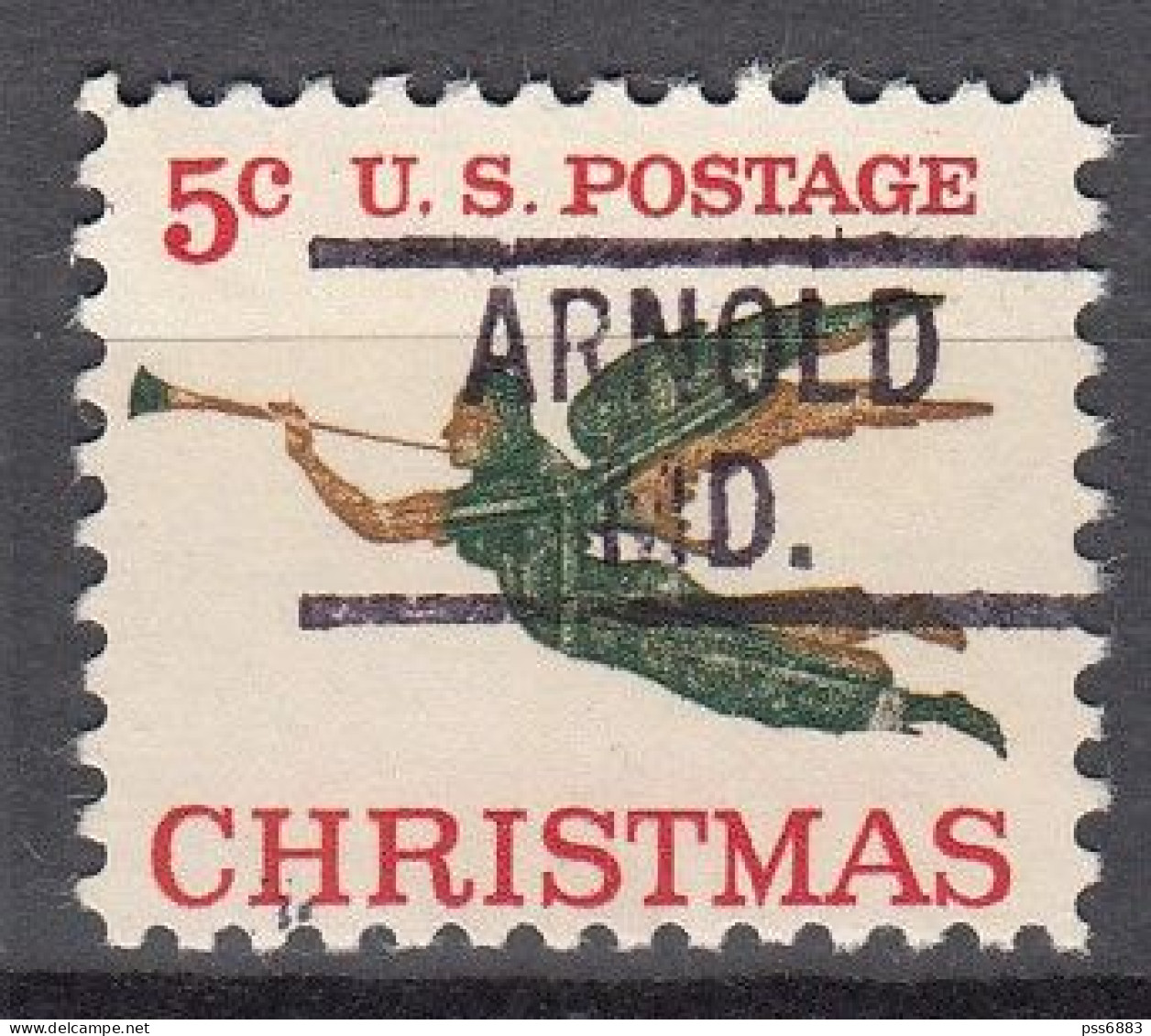 USA LOCAL Precancel/Vorausentwertung/Preo From MARYLAND - Arnold - Type: 819 - Precancels