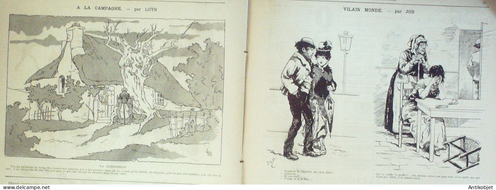 La Caricature 1886 N°315 Calendrier Universel Robida Clémenceau Par Luque Sapho Sorel Job Loys - Tijdschriften - Voor 1900