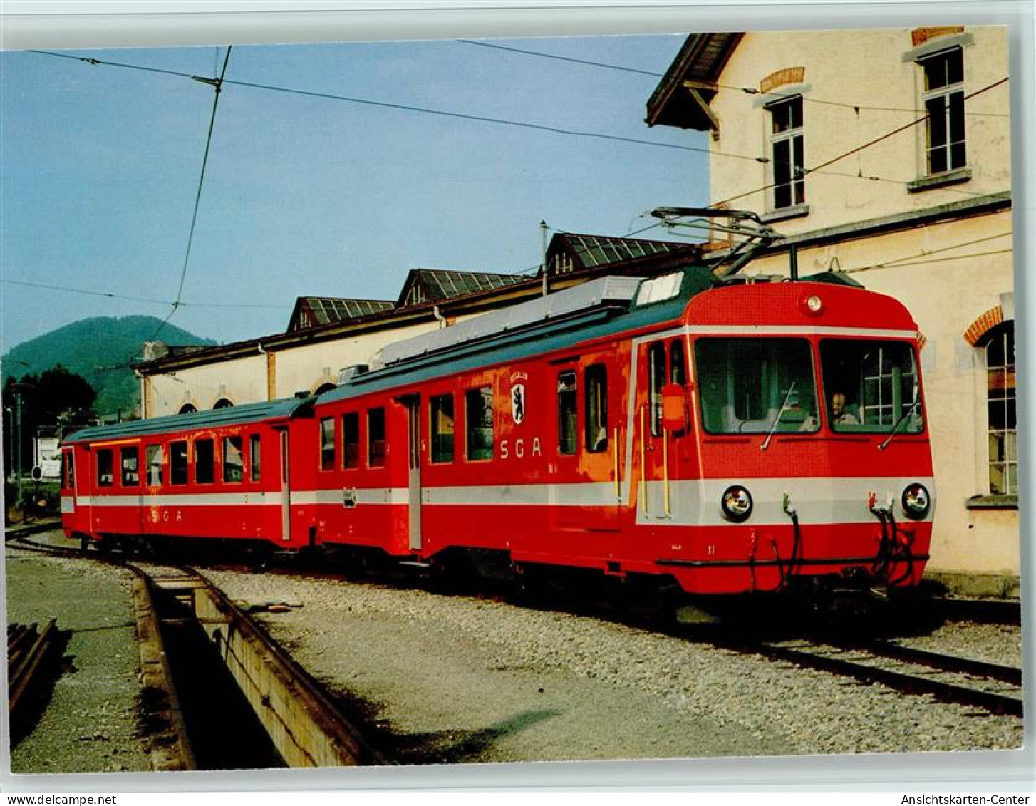 12096605 - Eisenbahnzuege Zahnradtriebwagen BDeh 4/4 11 - Trenes