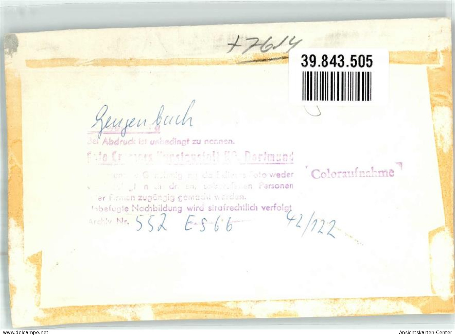 39843505 - Gengenbach - Andere & Zonder Classificatie