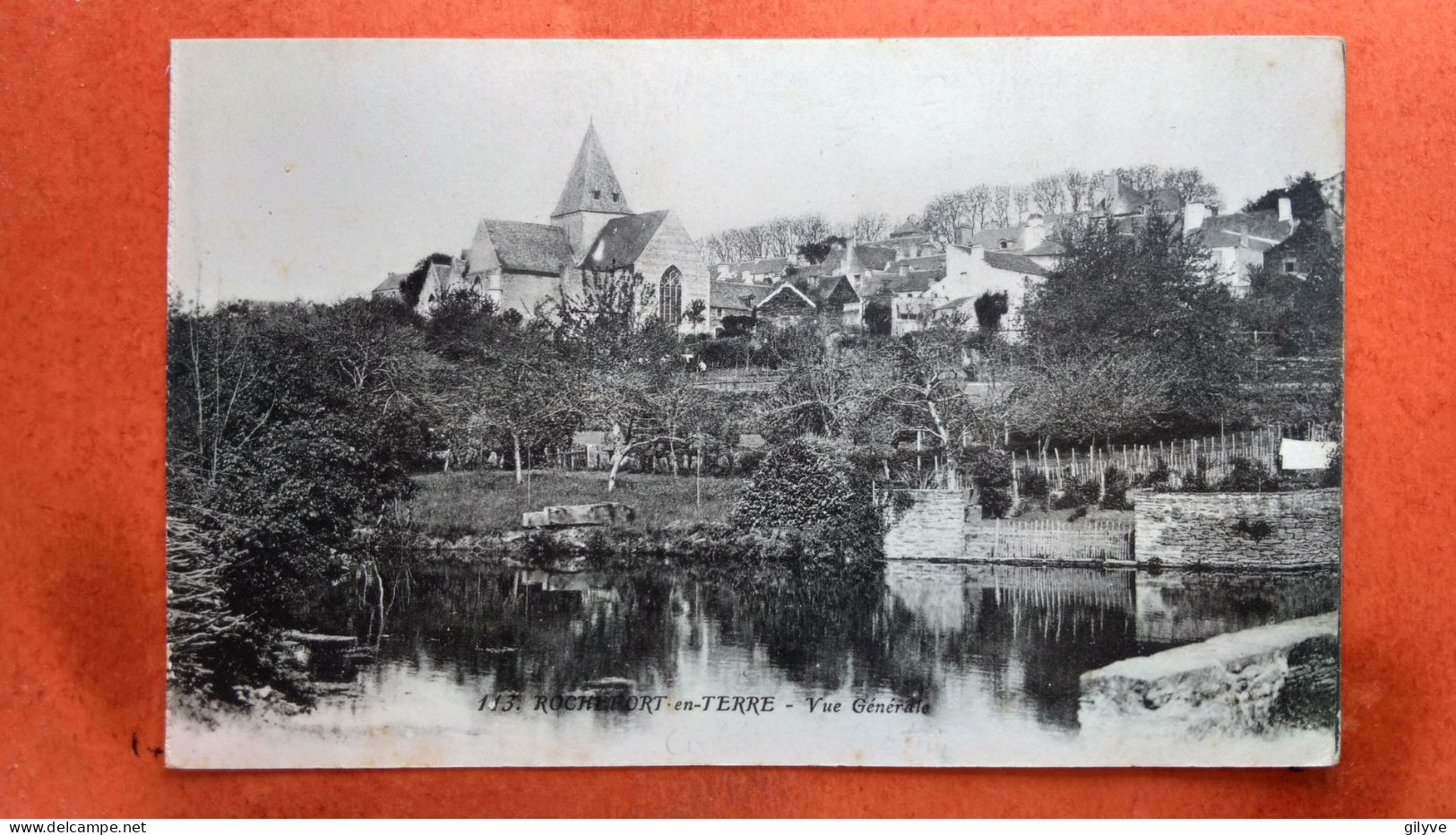 CPA (56) Rochefort En Terre. Vue Générale. (7A.356) - Rochefort En Terre