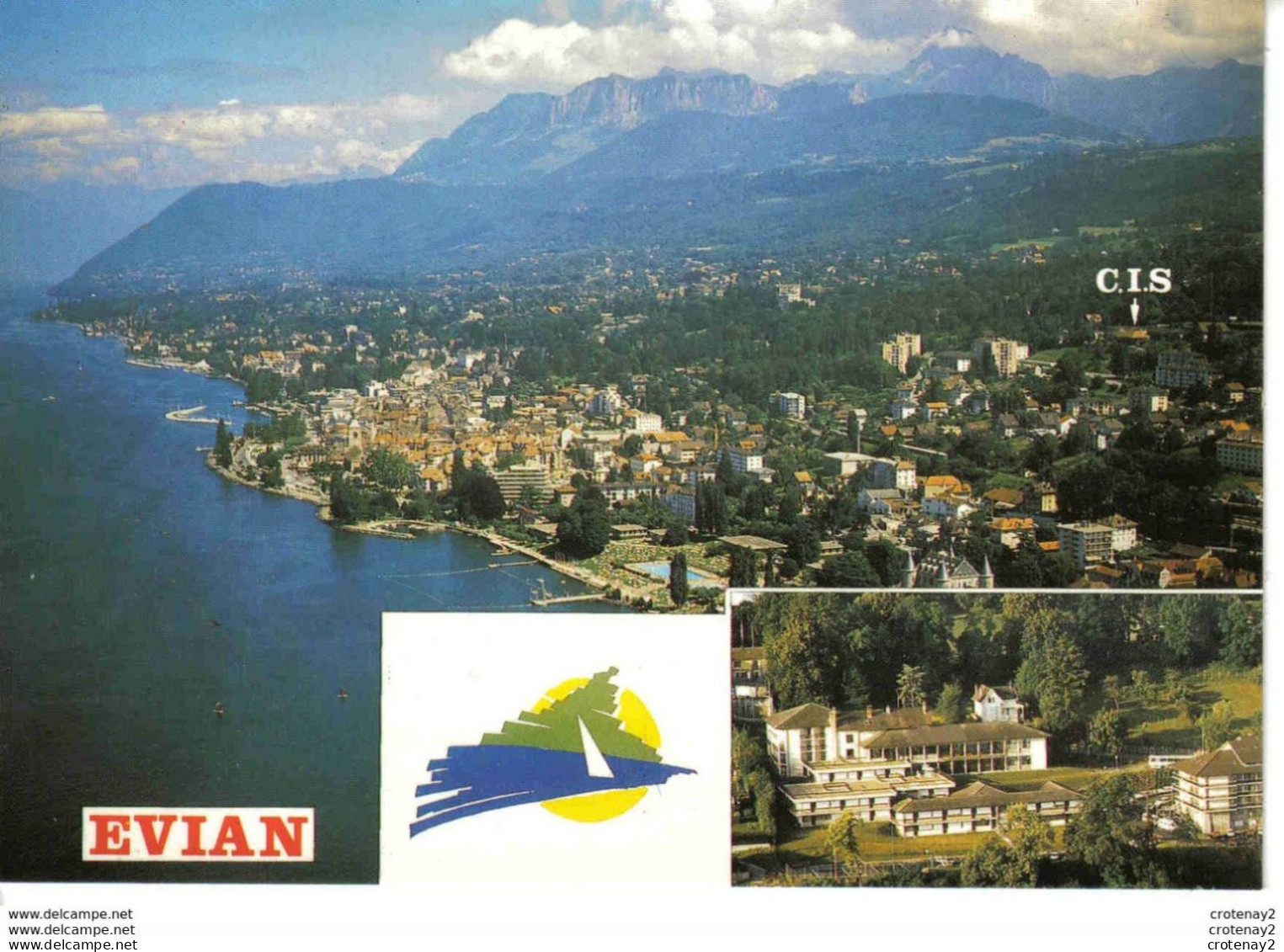 74 EVIAN Centre International De Séjour écrite En 1992 - Evian-les-Bains