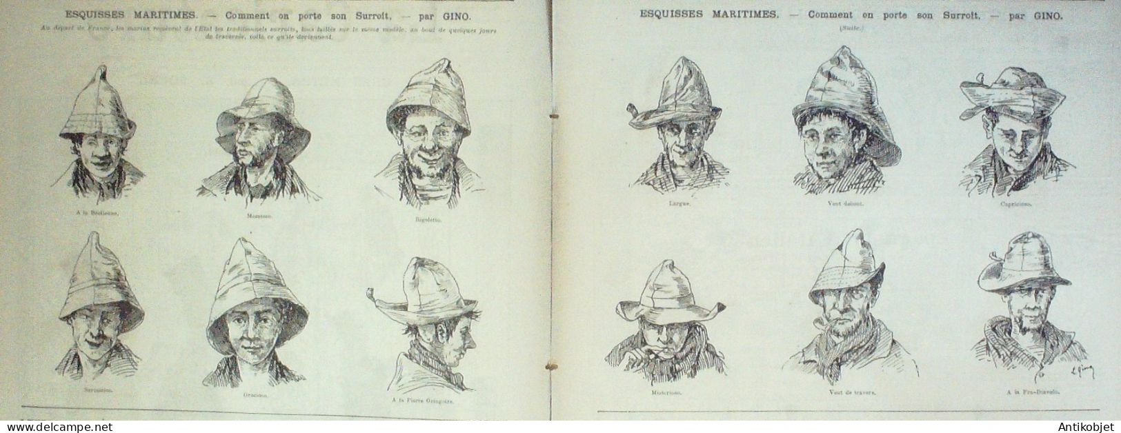 La Caricature 1886 N°316 Chez Metra Sorel Gino Gommeux Job Frasqueville Trock Draner - Tijdschriften - Voor 1900