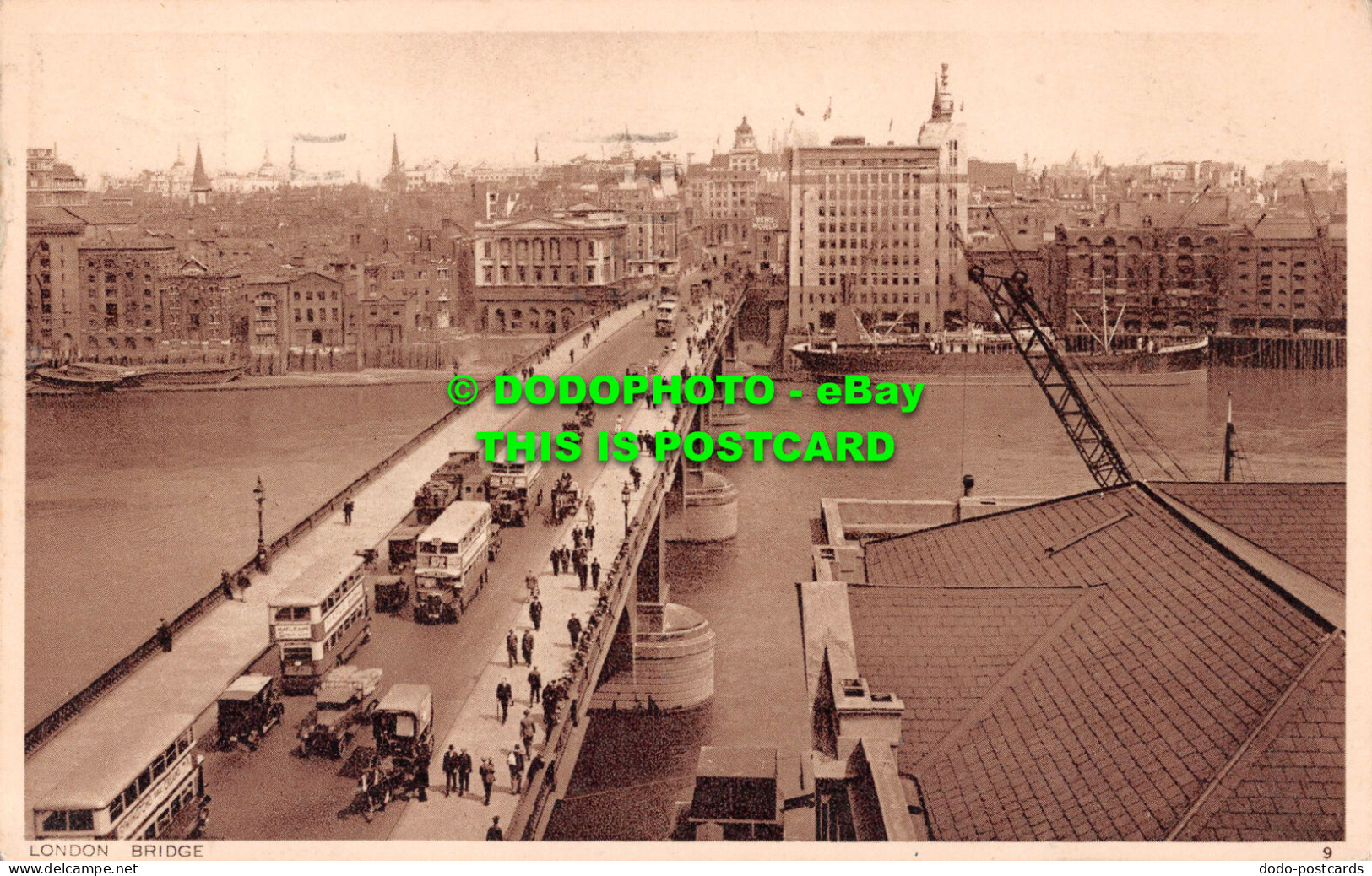 R539777 London Bridge. 9. Photochrom. 1933 - Otros & Sin Clasificación