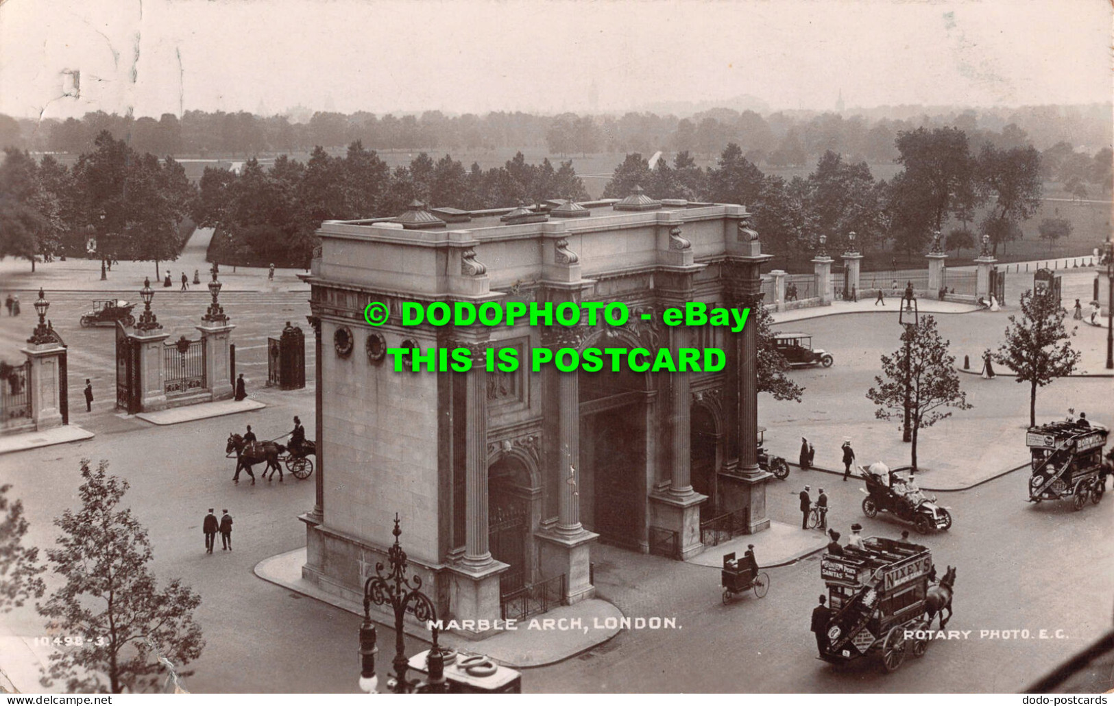 R539782 10498 3. Marble Arch. London. Rotary Photo. 1912 - Autres & Non Classés