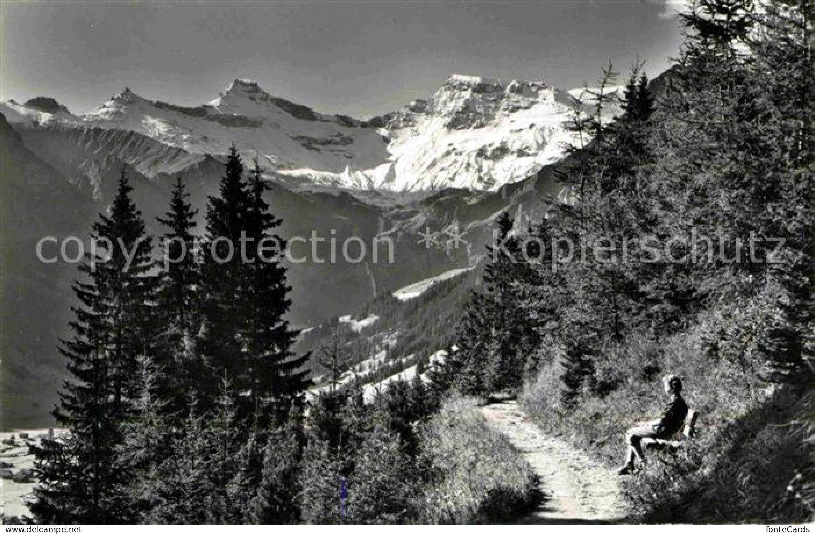 12632918 Adelboden Hoernliweg Wanderweg Berner Alpen Adelboden - Autres & Non Classés