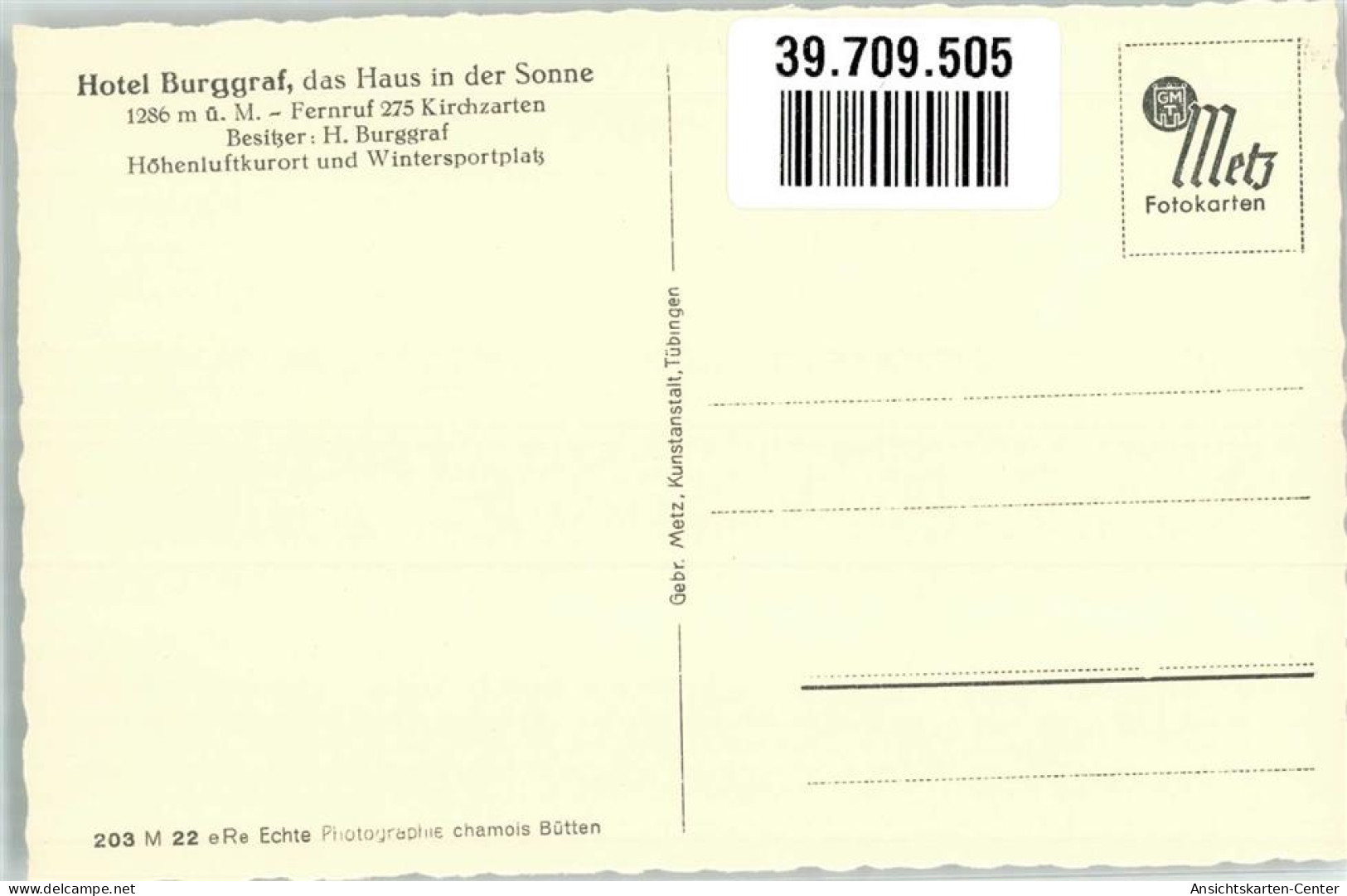 39709505 - Schauinsland , Bergstation - Other & Unclassified