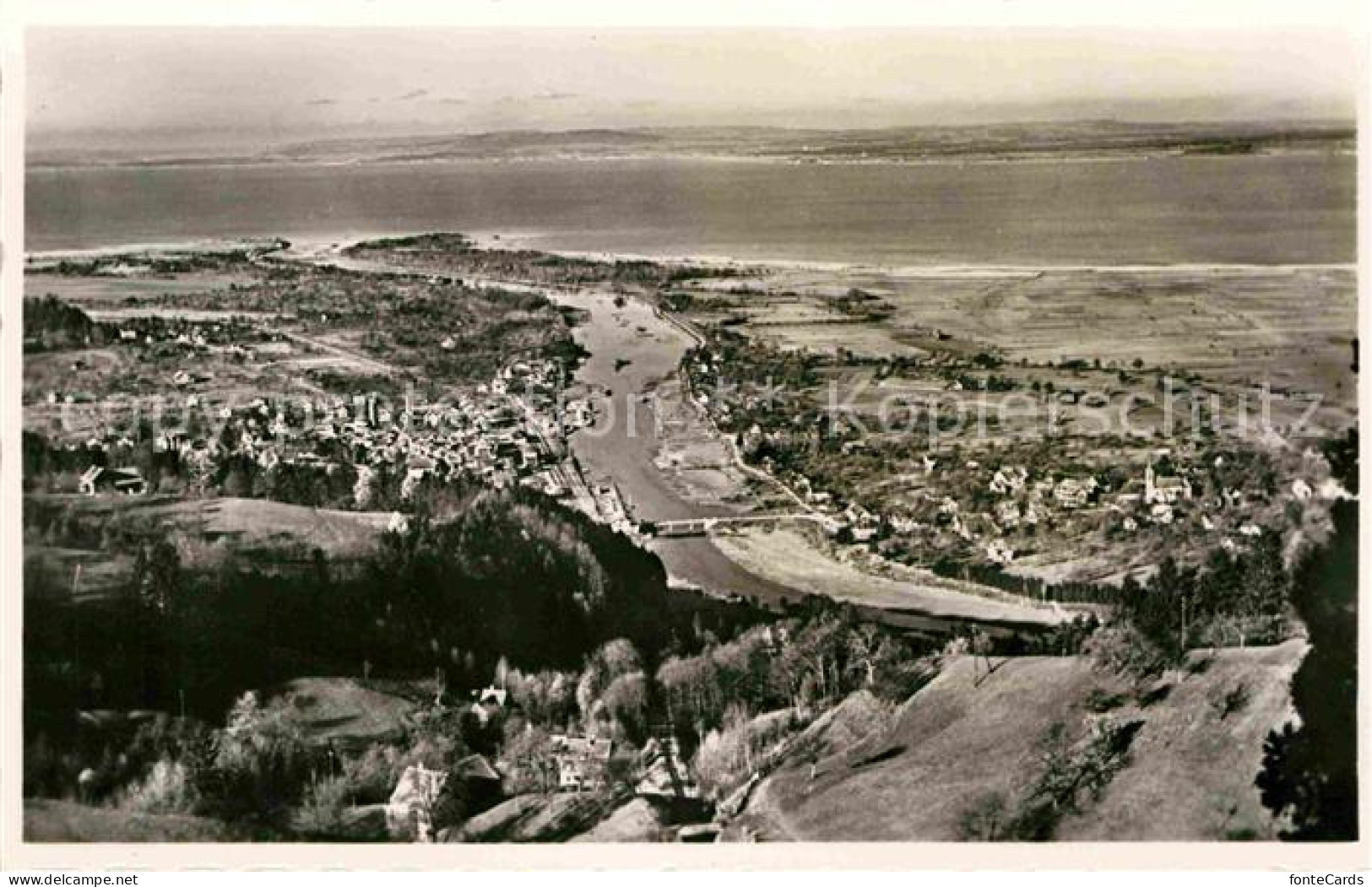 12632798 Walzenhausen AR Panorama Blick Von Der Kurhausstrasse Auf Rheineck Und  - Altri & Non Classificati