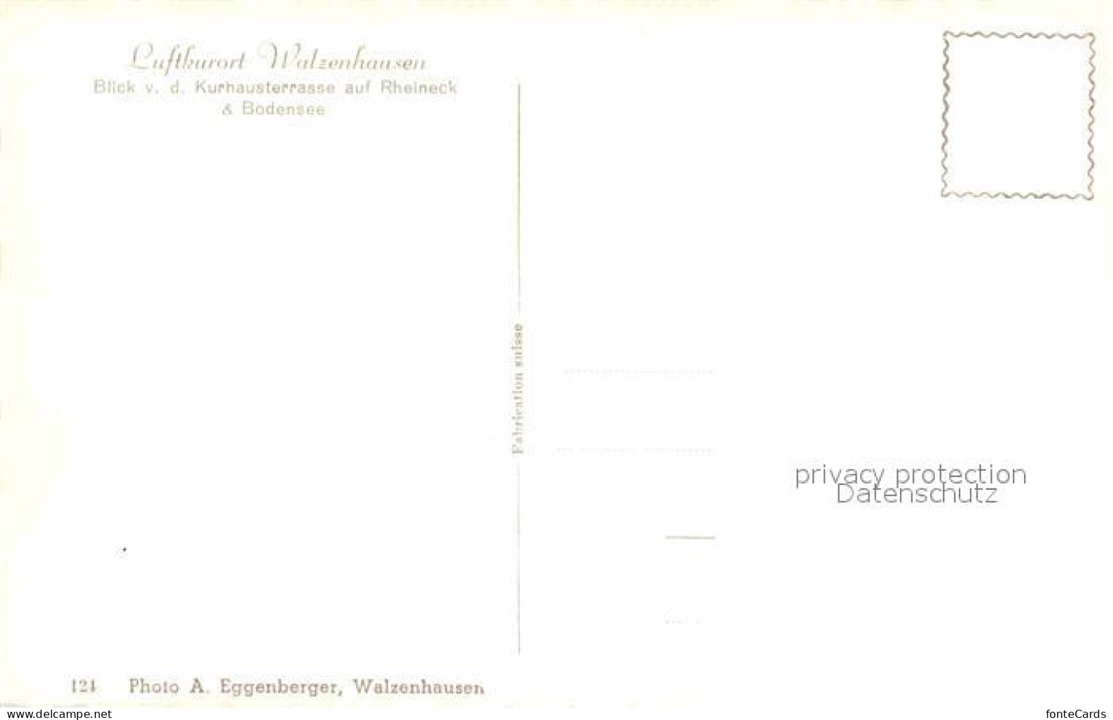 12632798 Walzenhausen AR Panorama Blick Von Der Kurhausstrasse Auf Rheineck Und  - Other & Unclassified