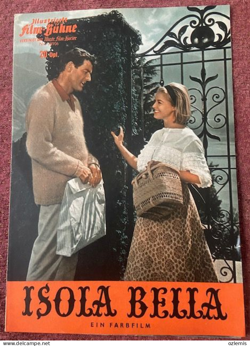 ISOLA BELLA , ,ILLUSTRIERTE ,FILM - KUHNE ,CINEMA ,MOVIE ,MAGAZINE - Cine & Televisión