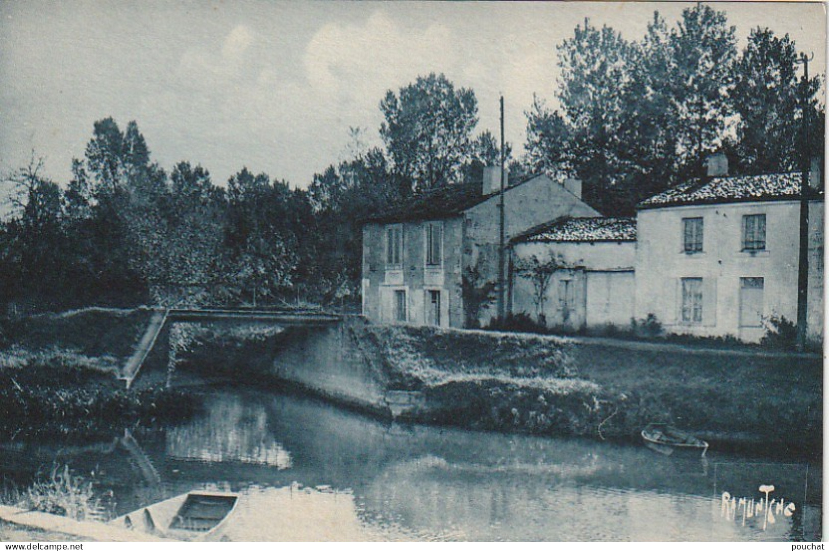 JA 23-(79) COULON - LE PETIT PONT DIT DE " LA REPENTIE " - 2 SCANS - Autres & Non Classés