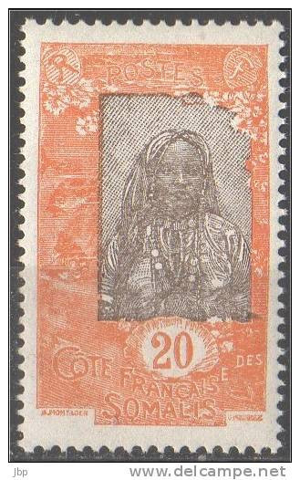 Cote Française Des Somalis - N° YT 89 Neuf **. - Unused Stamps