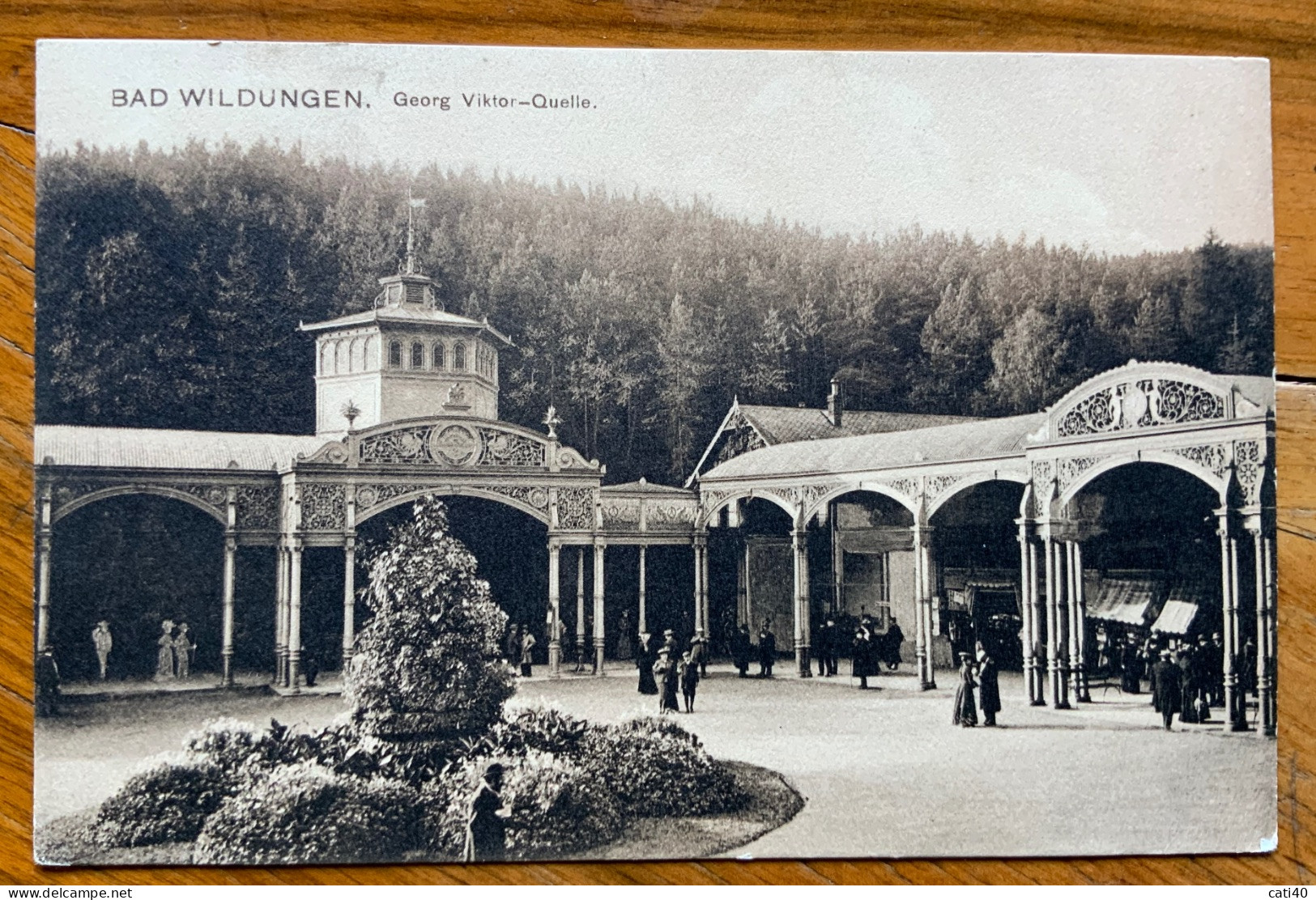 BAD WILDUNGEN  - GEORGVIKTOR - QUELLE  - ANNULLO FERROVIARIO - BAHNPOST  ZUG - Da Identificare