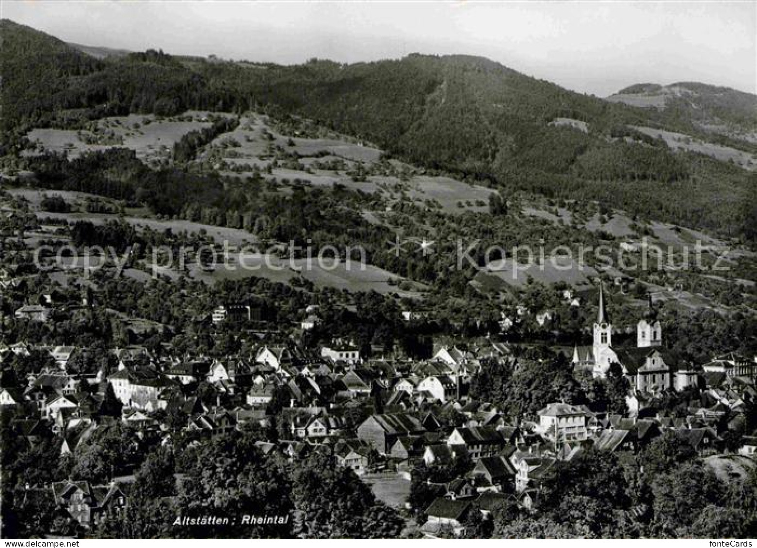 12632670 Altstaetten SG Panorama Rheintal Altstaetten - Sonstige & Ohne Zuordnung