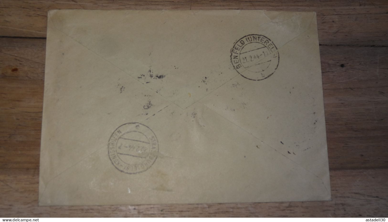 Enveloppe Recommandée Weimar 1944  ......... Boite1 ...... 240424-126 - Lettres & Documents