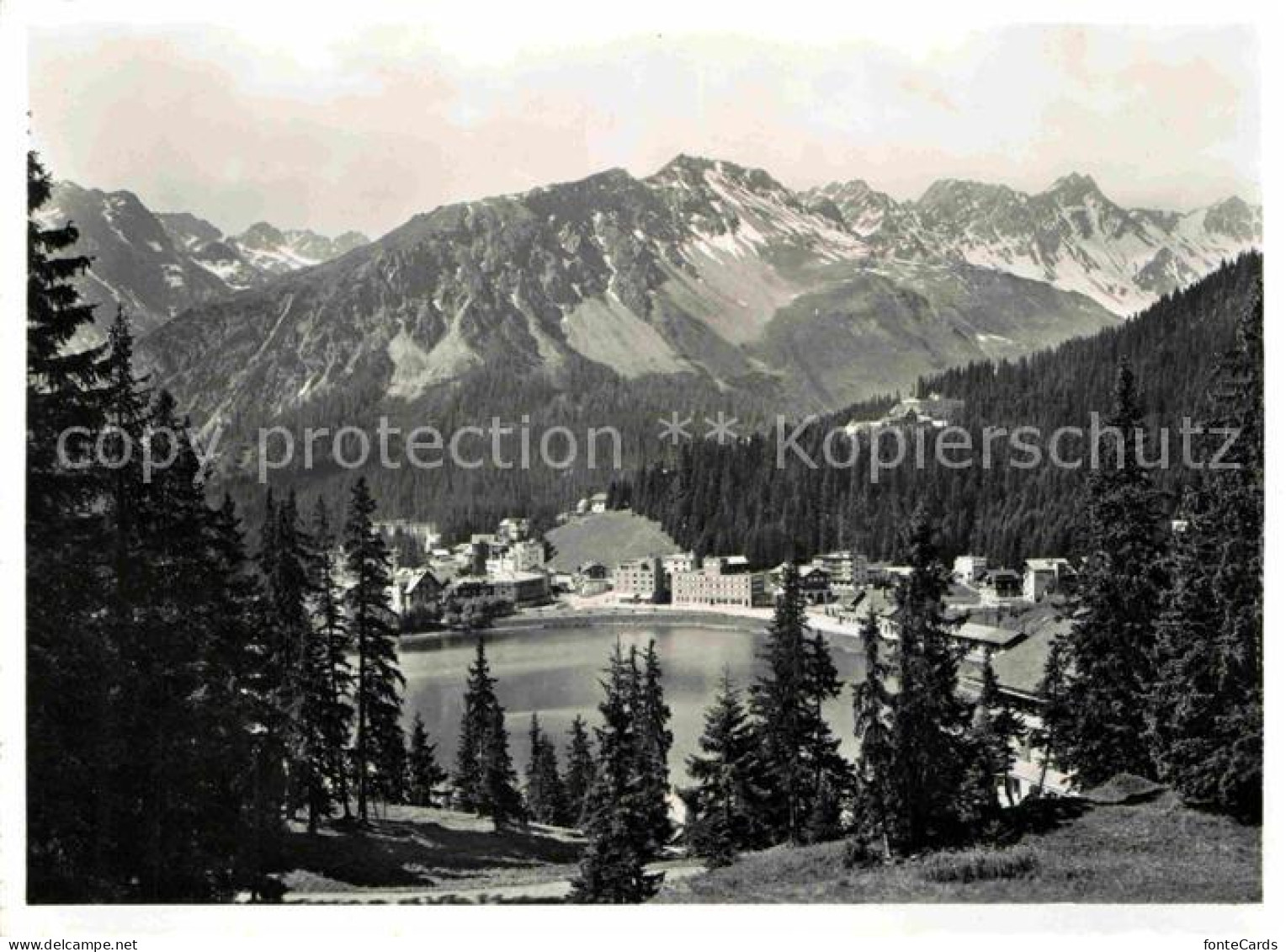 12632651 Arosa GR Obersee Alpenpanorama Arosa - Other & Unclassified