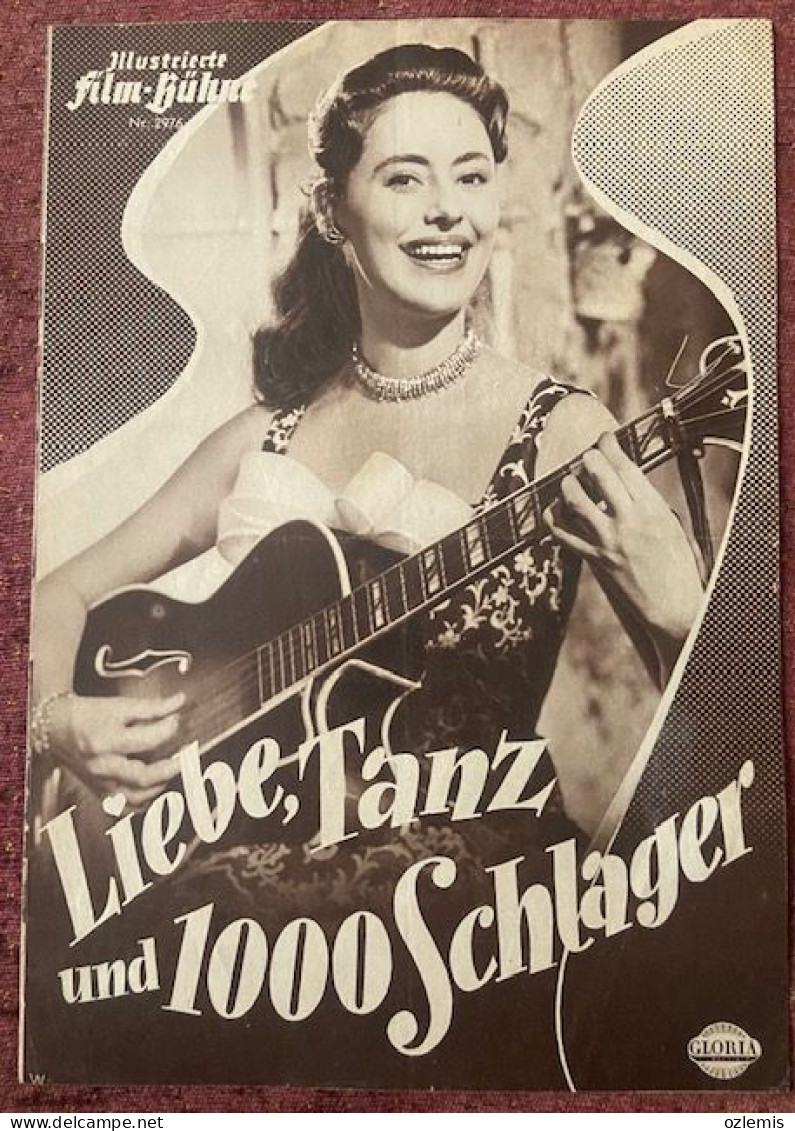 LIEBE ,TANZ UND 1000 SCHLAGER , ,ILLUSTRIERTE ,FILM - KUHNE ,CINEMA ,MOVIE ,MAGAZINE - Cinema & Television