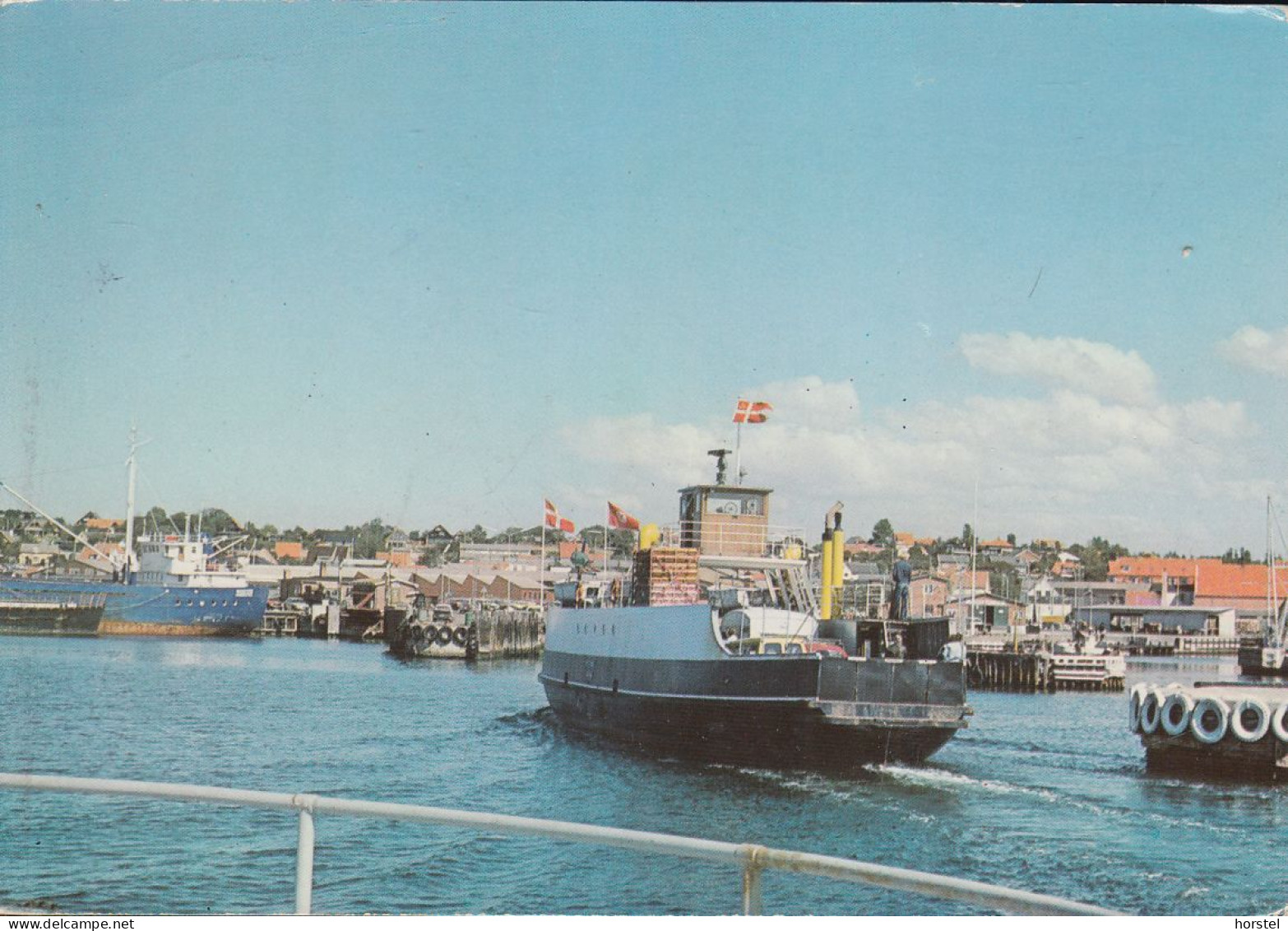Dänemark - Hundested - Harbor - Ferry - Fähre - Nice Stamp - Danimarca