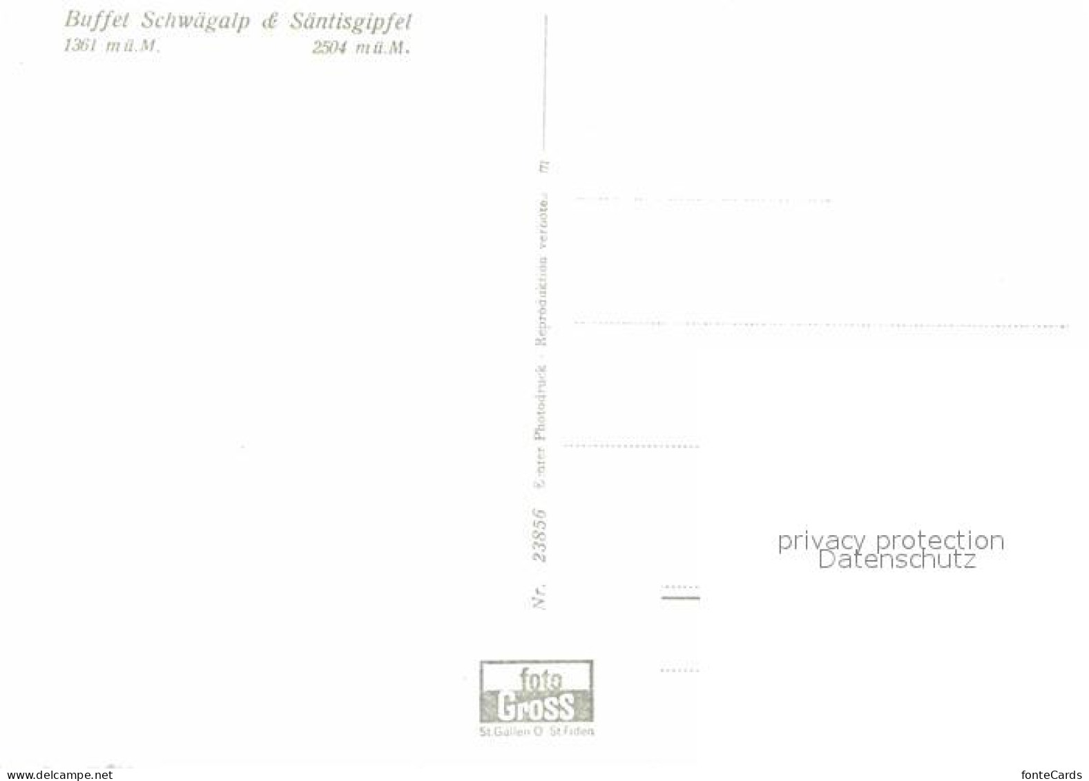 12632348 Schwaegalp AR Mit Saentis Appenzeller Alpen Schwaegalp - Other & Unclassified