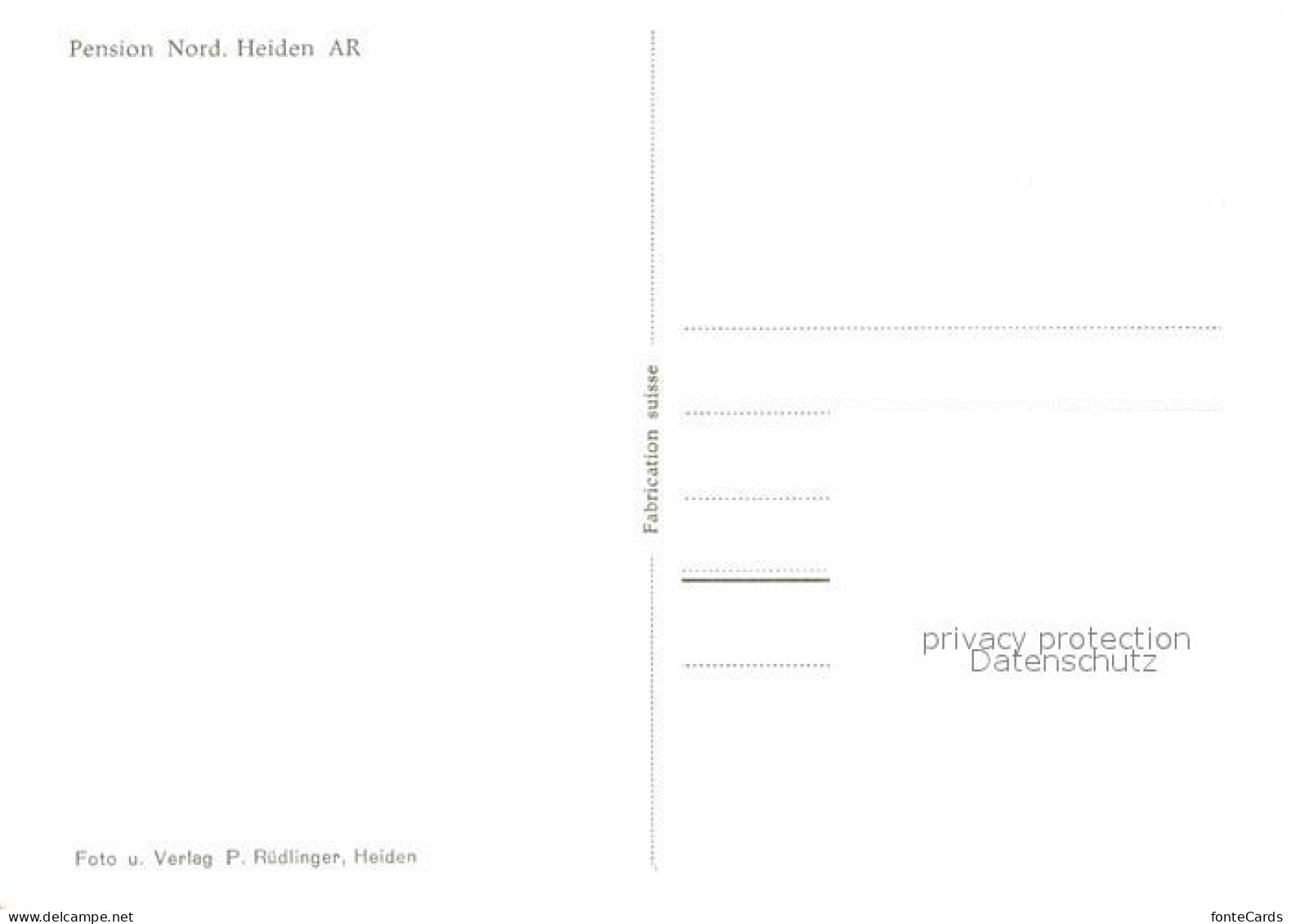 12632343 Heiden AR Pension Nord Heiden - Altri & Non Classificati