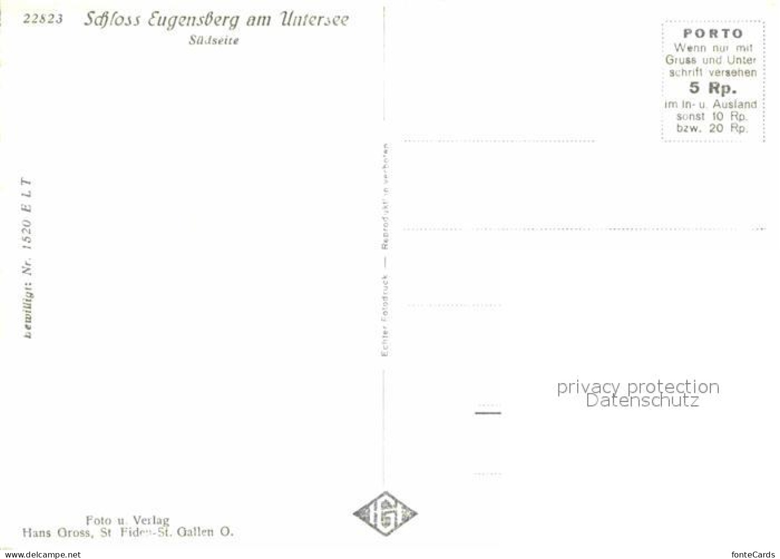 12632310 Salenstein TG Schloss Eugensberg Am Untersee Bodensee Salenstein TG - Sonstige & Ohne Zuordnung