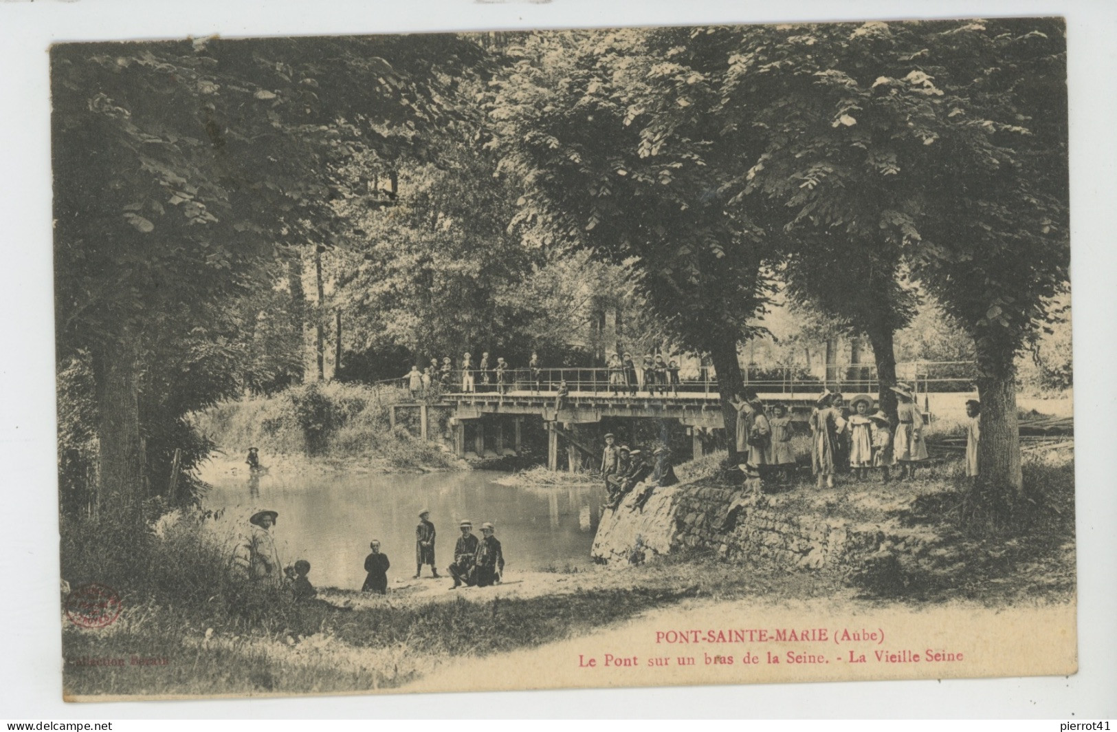 PONT SAINTE MARIE - Le Pont Sur Un Bras De La Seine - La Vieille Seine - Andere & Zonder Classificatie