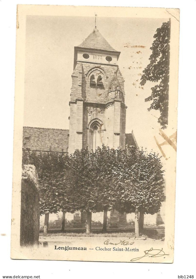 [91] Essonne >  Longumeau Clocher Saint Martin - Longjumeau