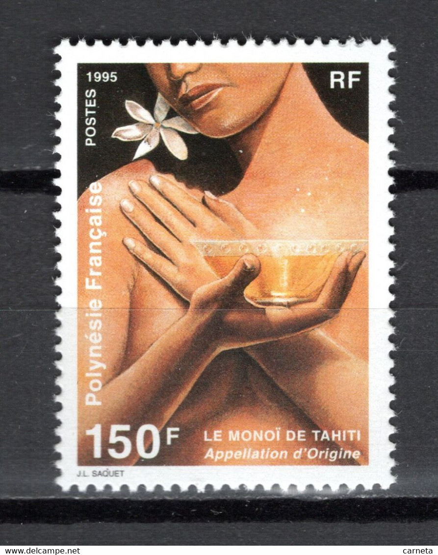 POLYNESIE  N°  476   NEUF SANS CHARNIERE COTE 4.20€    LE MONOI DE TAHITI - Nuevos