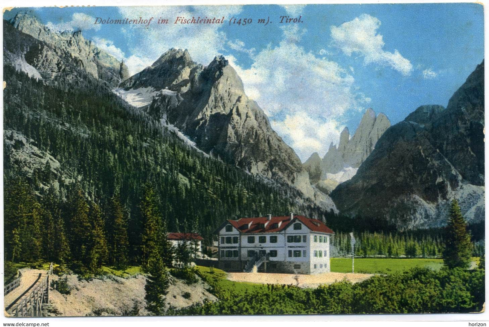 G.124  Dolomitenhof Im Fischleintal - Sexten - Bolzano - Tirol - 191(?) - Sonstige & Ohne Zuordnung