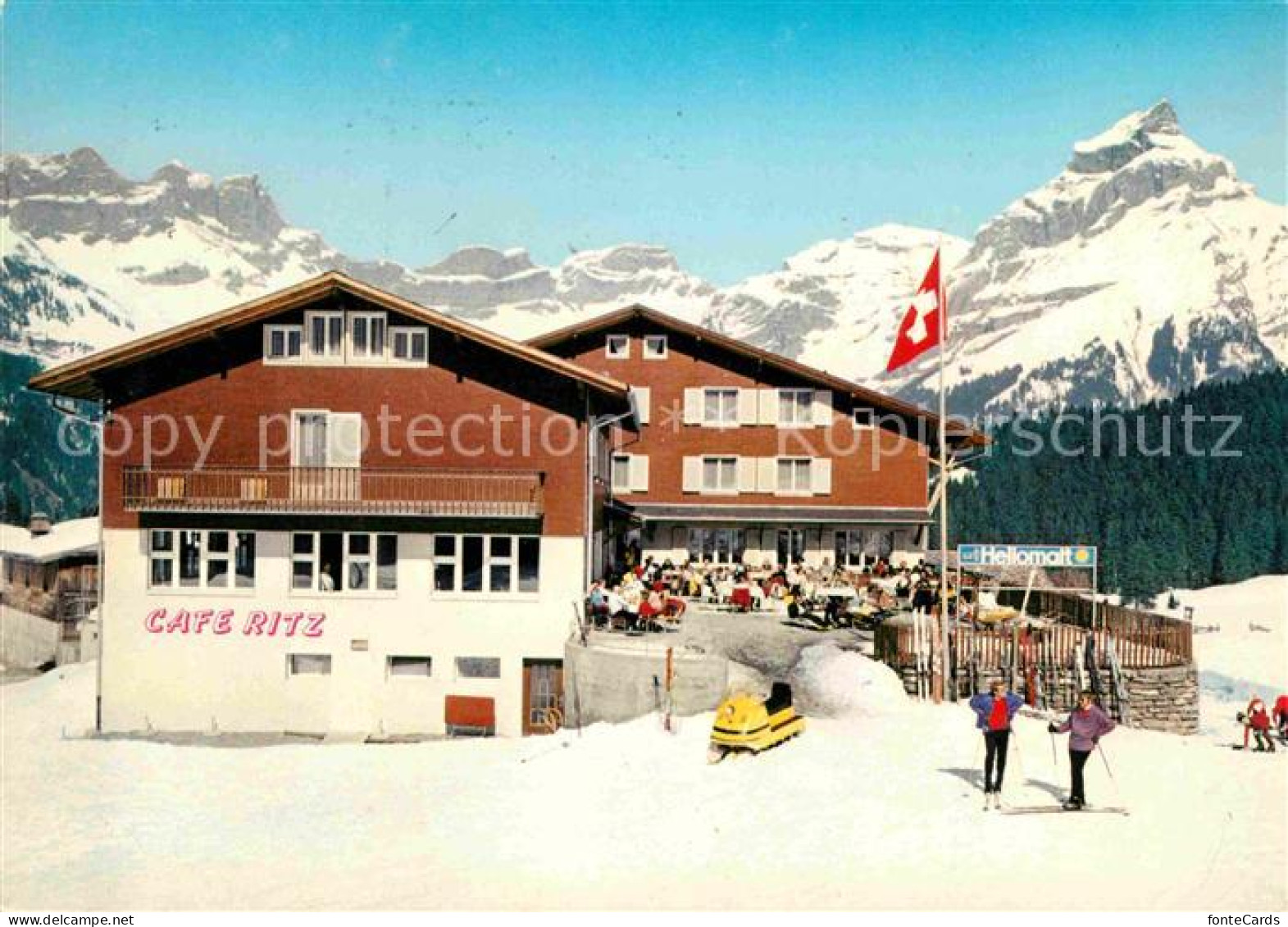 12626842 Engelberg OW Restaurant Gerschnialp Engelberg - Sonstige & Ohne Zuordnung