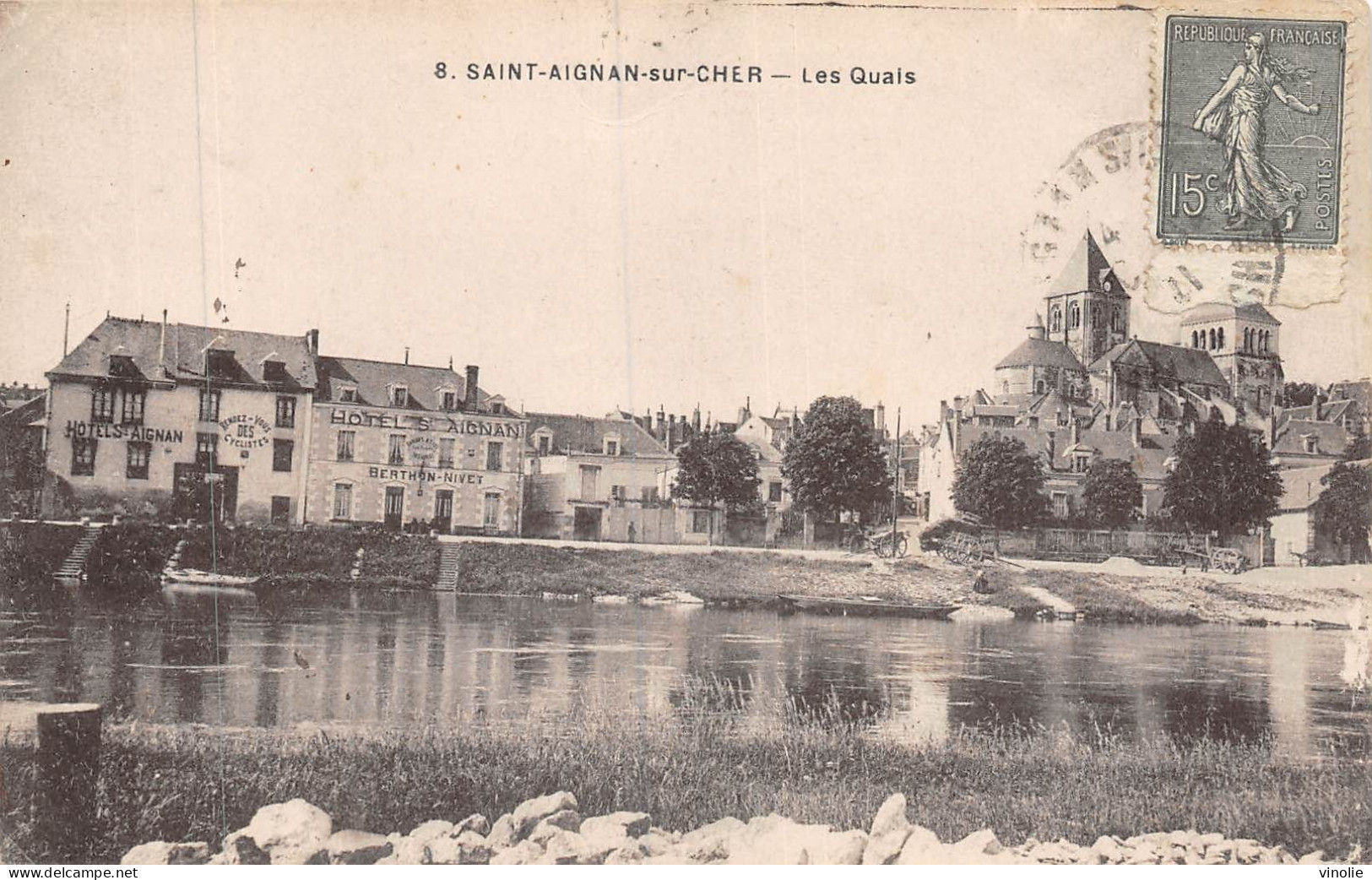 24-5361 : SAINT-AIGNAN-SUR-CHER. LES QUAIS - Saint Aignan