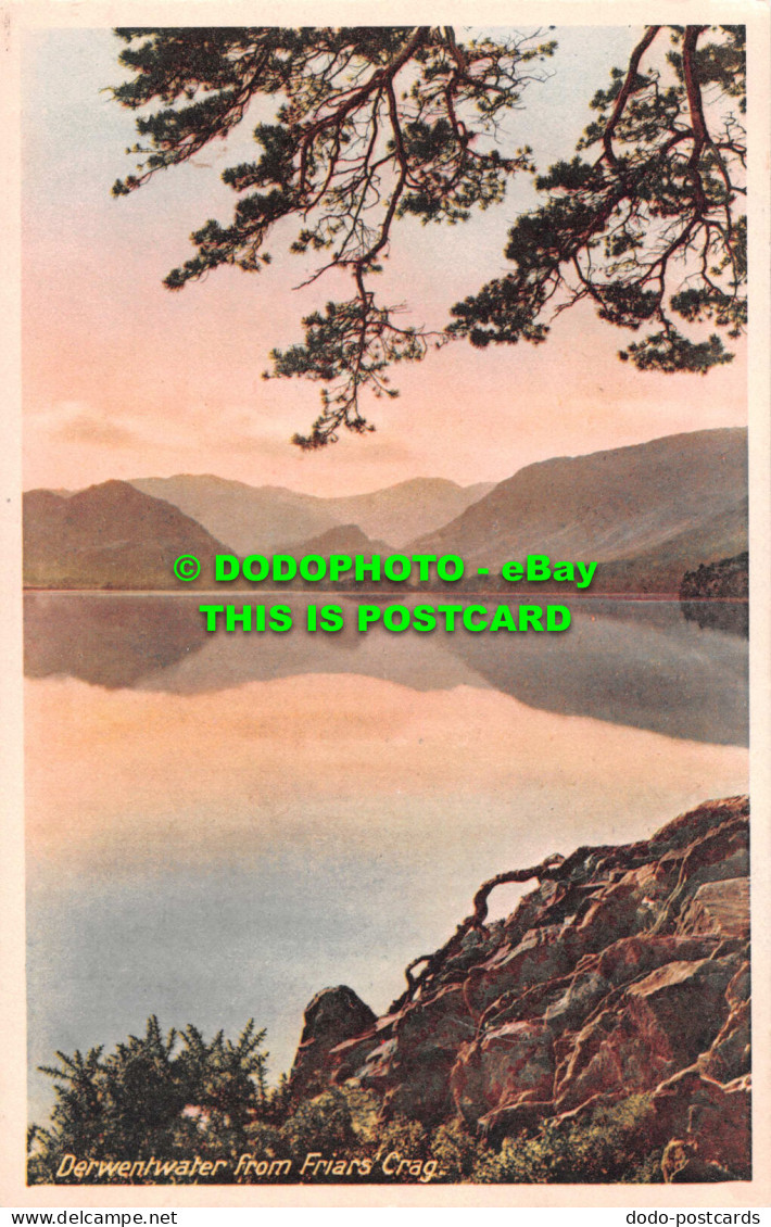 R540084 Derwentwater From Friars Crag. G. P. Abraham - World